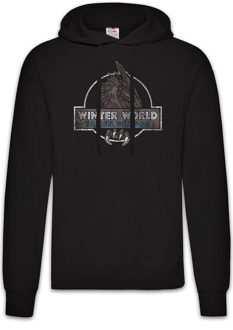 Hoodie Winter World Herren Hoodie Game Dragon Of Drache Thrones Fallen Blauer