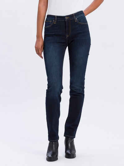 CROSS Slim-fit-Jeans ANYA Jeans, Slim Fit, Dark Blue 5-Pocket-Style