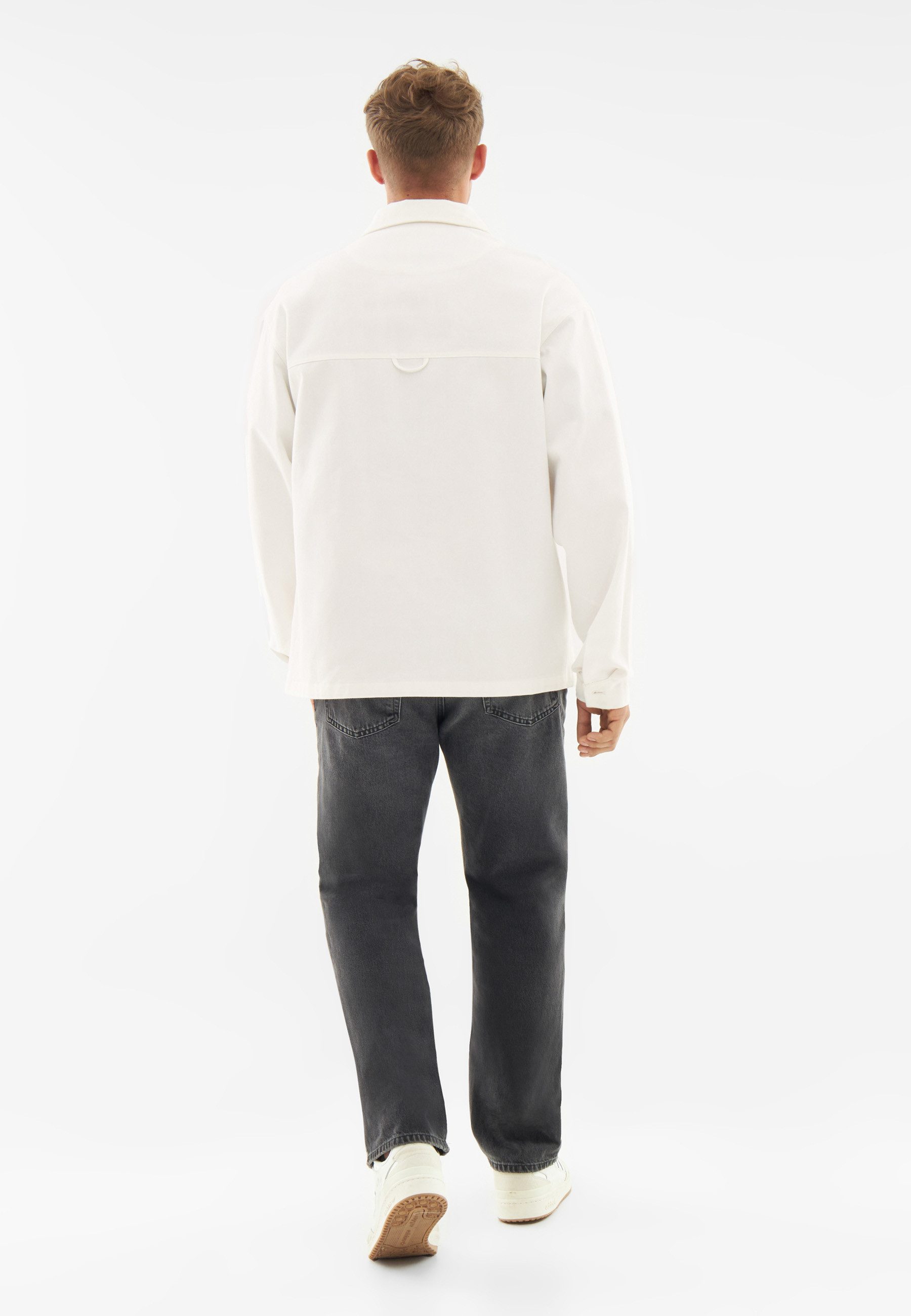 Johnny Urban Hemdjacke Cameron Overshirt mit Reißverschluss (1-St) Leichte Jacke aus Baumwolle