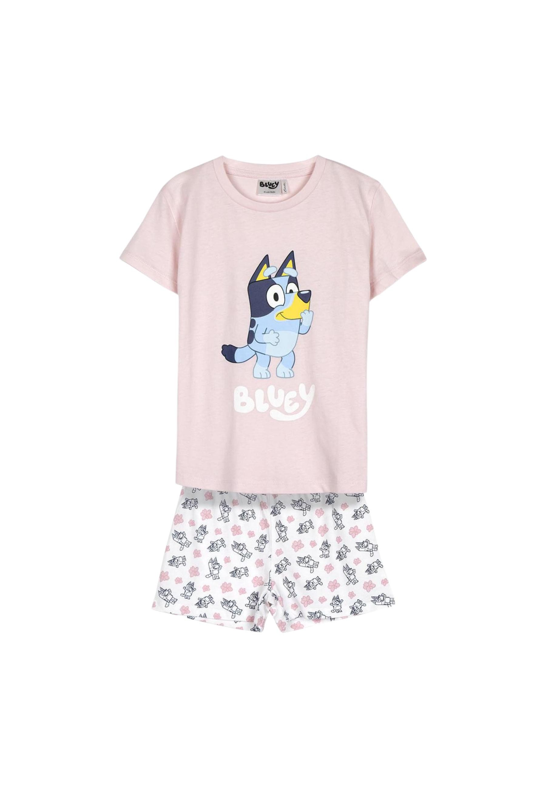 Disney Schlafanzug Bluey Schlafanzug kurz (Set)