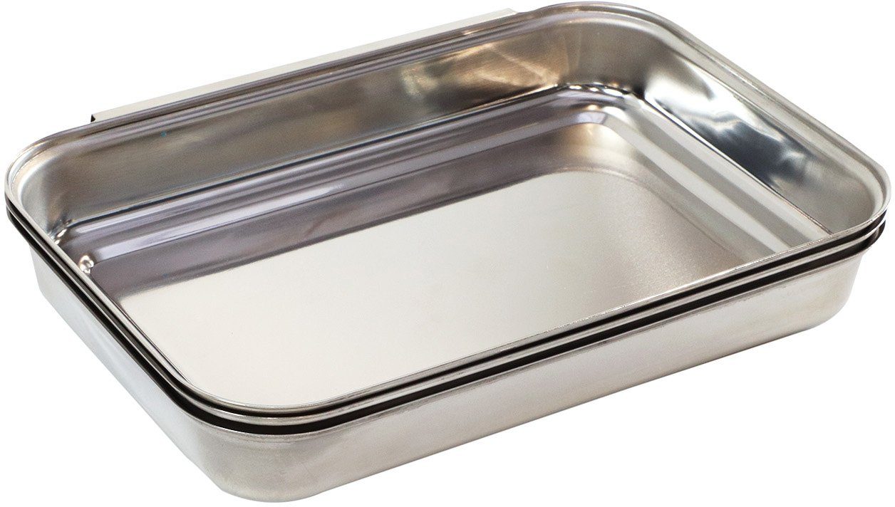 APS Panierschale, Edelstahl, (Set, 3-tlg), (Panier-Set), problemlose Reinigung, spülmaschinengeeignet