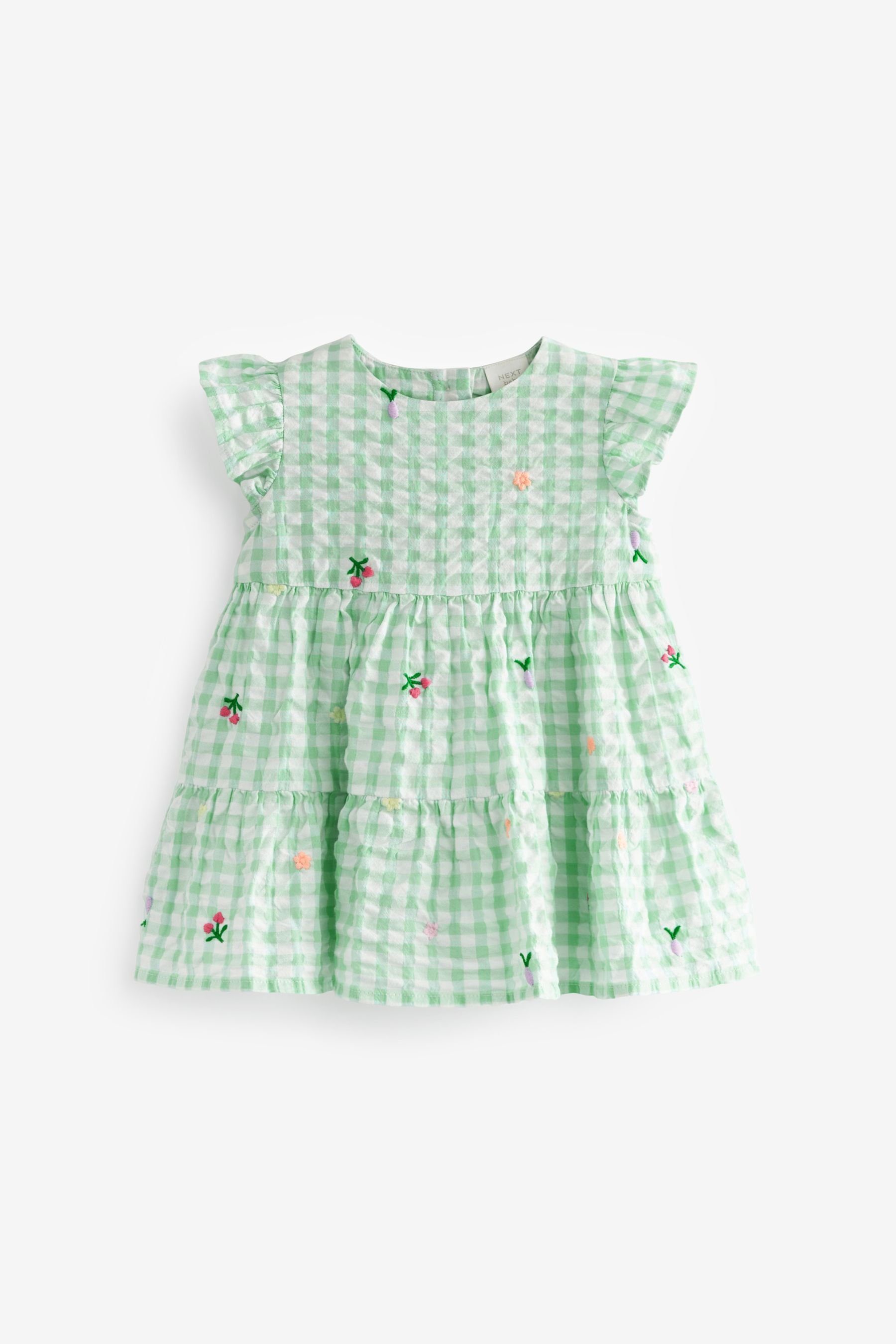 (1-tlg) Besticktes Baby-Kleid Next Sommerkleid