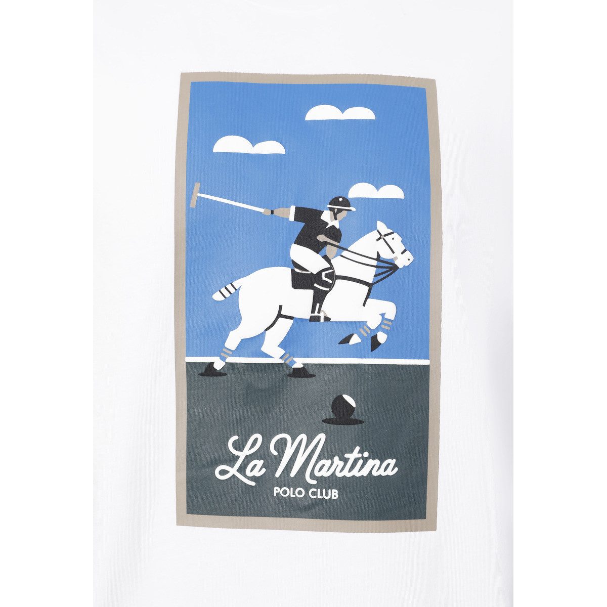 La Martina T-Shirt MCR326 Herren (1-tlg) Shirt, Oberteil, Leibchen, Funktionsshirt, Shortsleeve Shirt