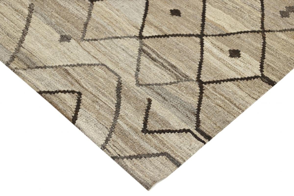 Orientteppich, Design 3 Orientteppich Moderner Handgewebter Berber rechteckig, 210x291 Nain Kelim Höhe: mm Trading,