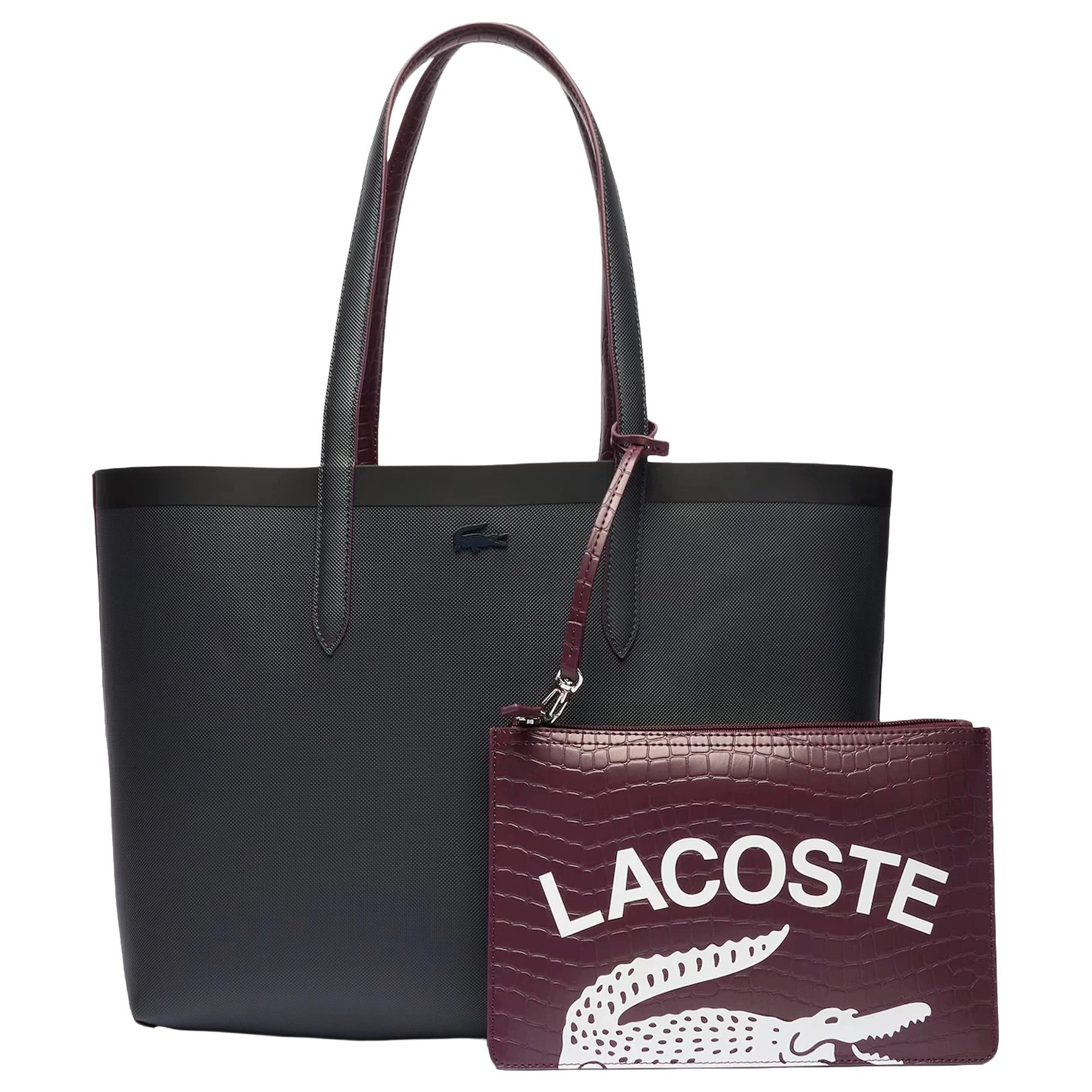 Lacoste Shopper Embossed - Schultertasche 47 cm (abimes croc)