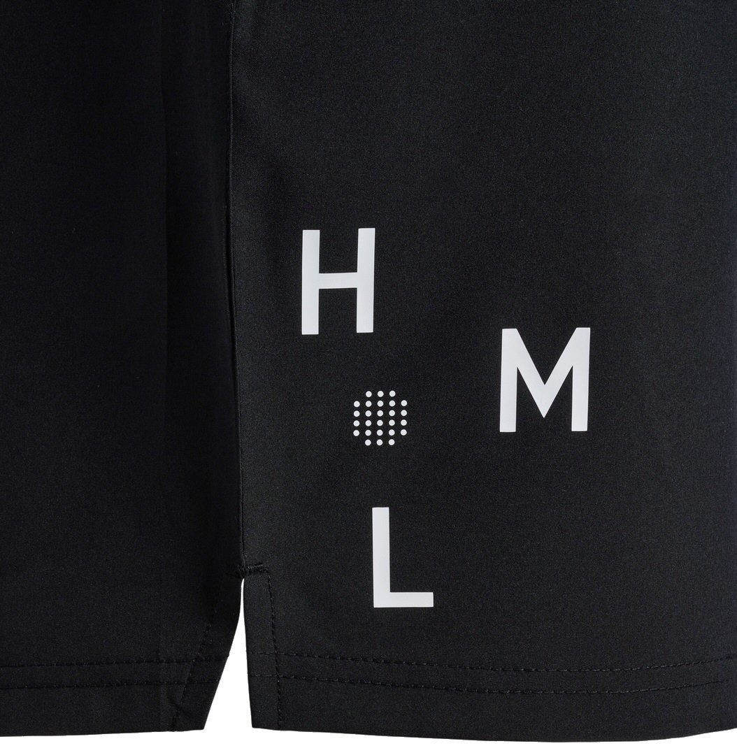 hummel Sporthose hmlACTIVE COURT Wov Shorts (hoher Tragekomfort) kurz schwarz Herren