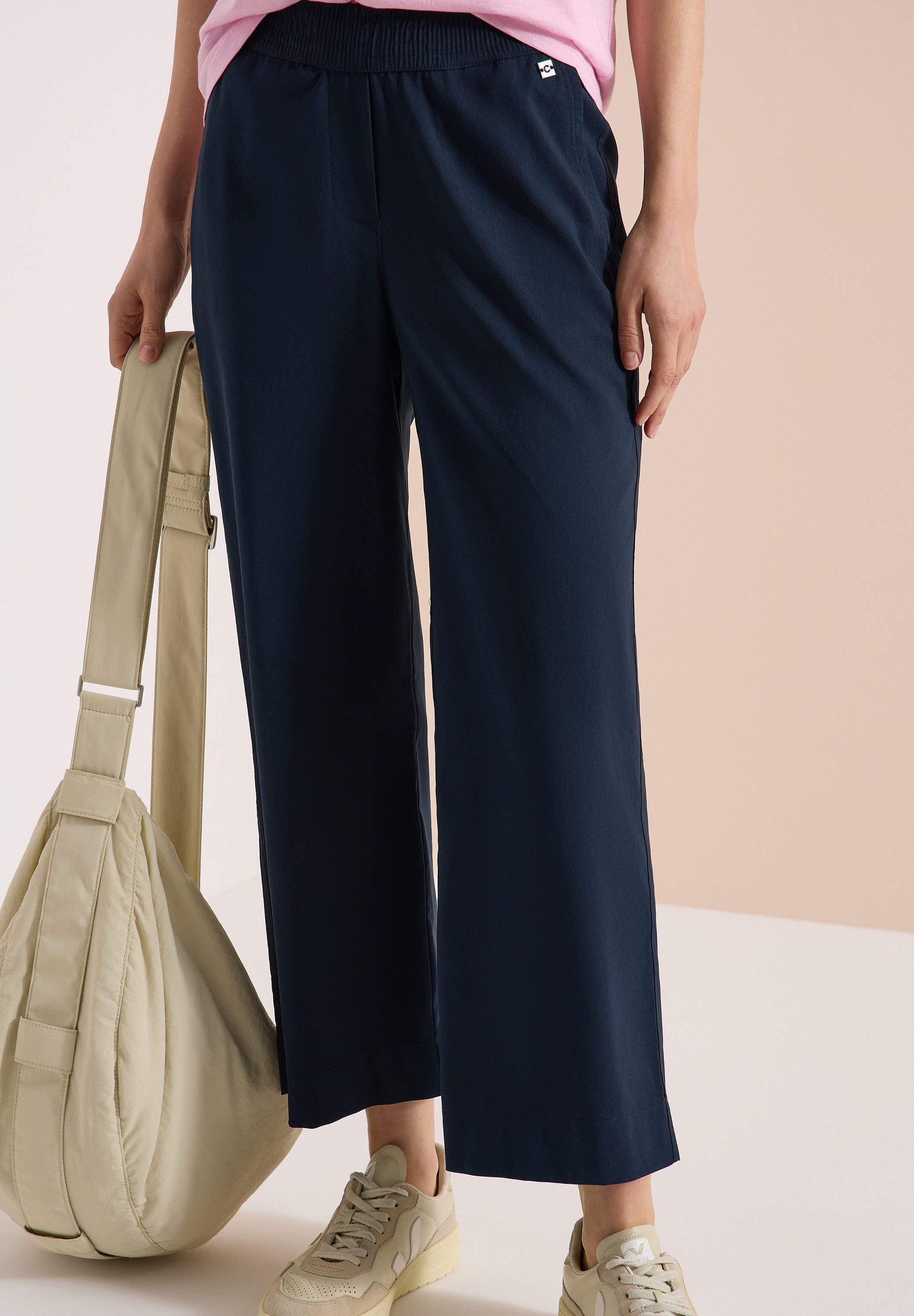 CECIL Stoffhose Style Neele im Loose Fit und mit Stretch