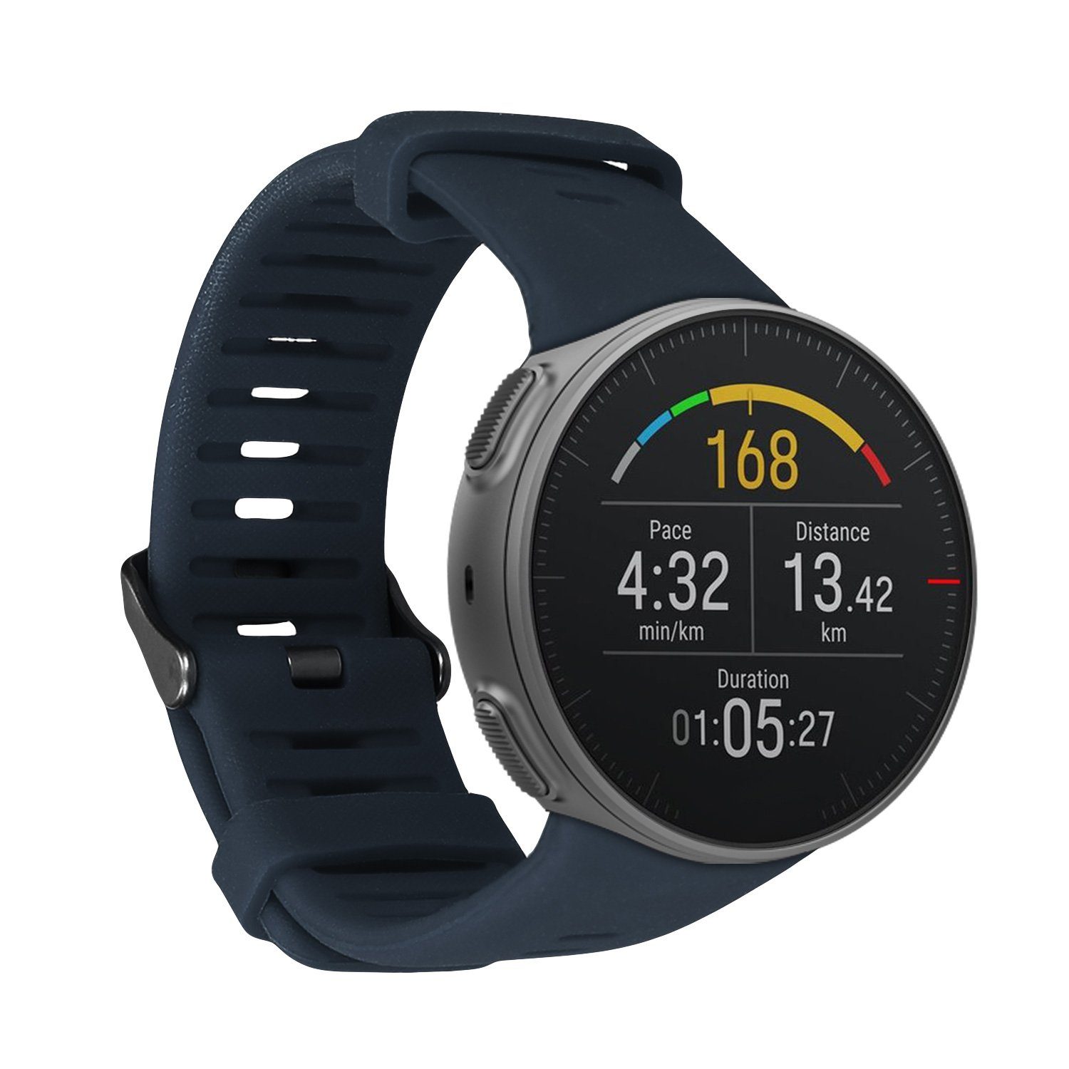 kwmobile 1x Uhrenarmband für Polar Vantage V Armband Smartwatch, 1-tlg., Fitnesstracker Band Set aus TPU Silikon - Ersatzarmband Smartwatch