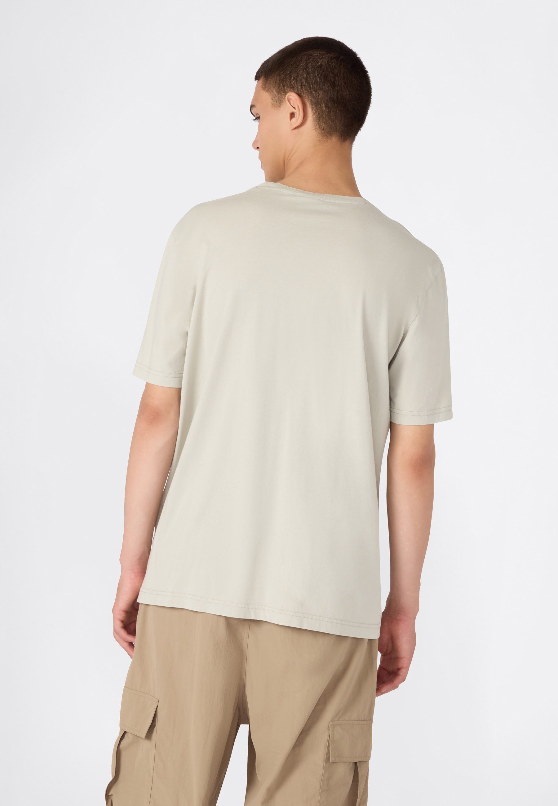Champion T-Shirt ICONS Wash Crewneck T-Shirt aus Baumwolle, in den Größen S bis XXL