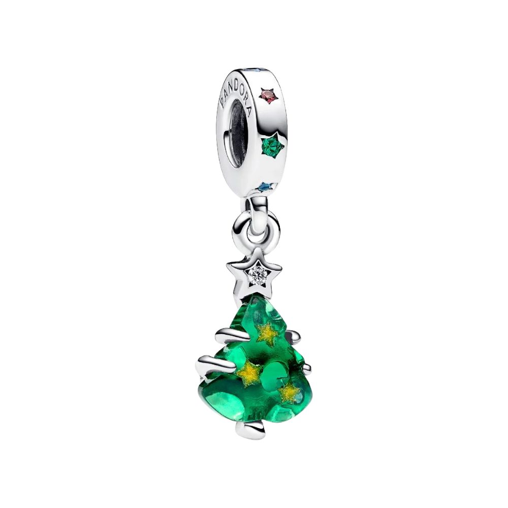 Pandora Charm-Einhänger 792983C01, Weihnachten, Kristalle, Bunt