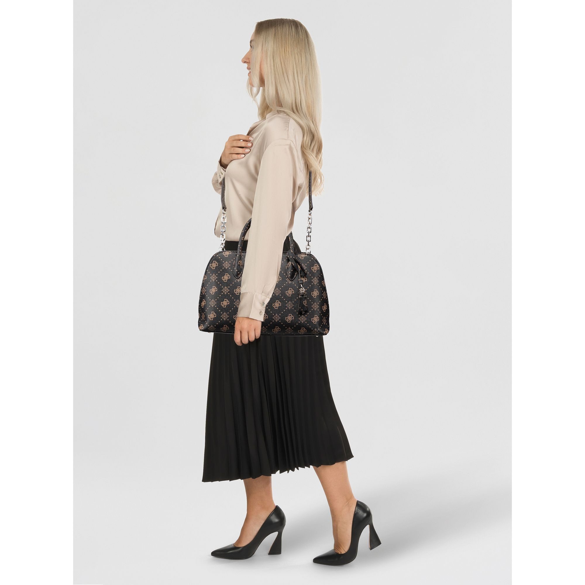 Guess Henkeltasche Emelie, Polyurethan