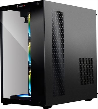 Kiebel Panorama Gaming-PC (Intel Core i9 Intel Core i9-11900KF, RTX 4060 Ti, 64 GB RAM, 2000 GB SSD, Wasserkühlung, RGB-Beleuchtung, WLAN)