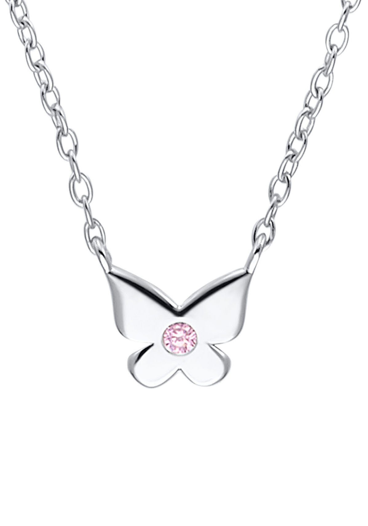 Prinzessin Lillifee Kette mit Anhänger Butterflylove, 2036037, mit Zirkonia | Silberketten