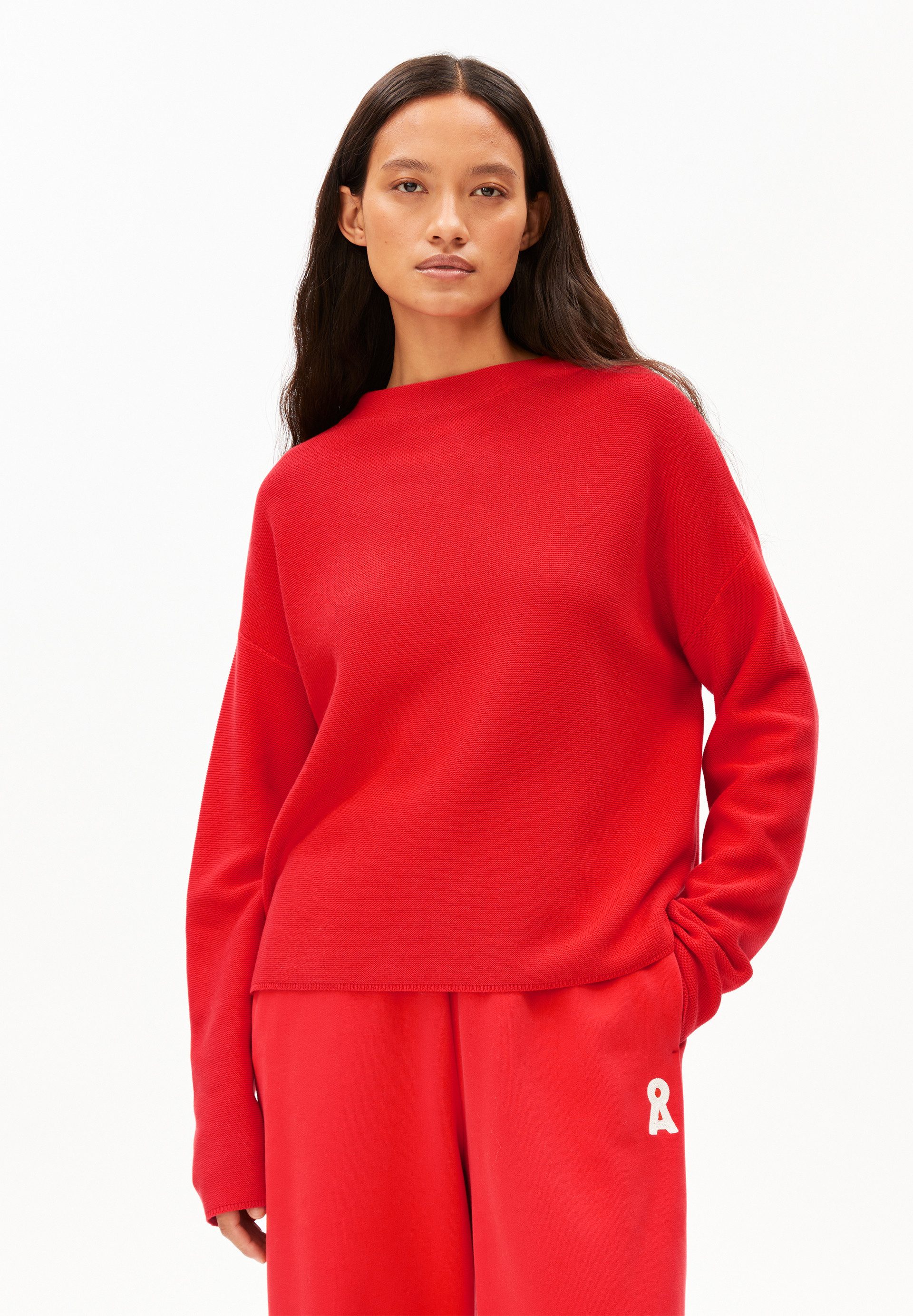 Armedangels Strickpullover MERINAA Pullover aus Bio-Baumwolle Loose Fit günstig online kaufen