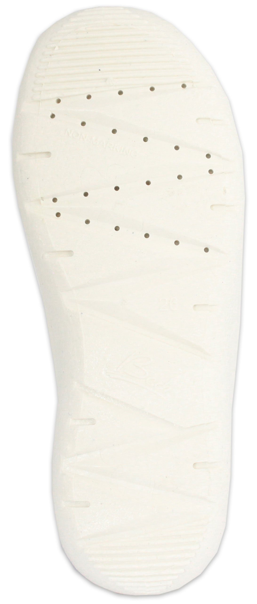Beck Hausschuh Erdbeere Hausschuh (atmungsaktive Materialien, für Kindergarten, Schule, Zuhause) schmale Passform, robuste Materialien, weiche bequeme Decksohle – Bild 3 von 5
