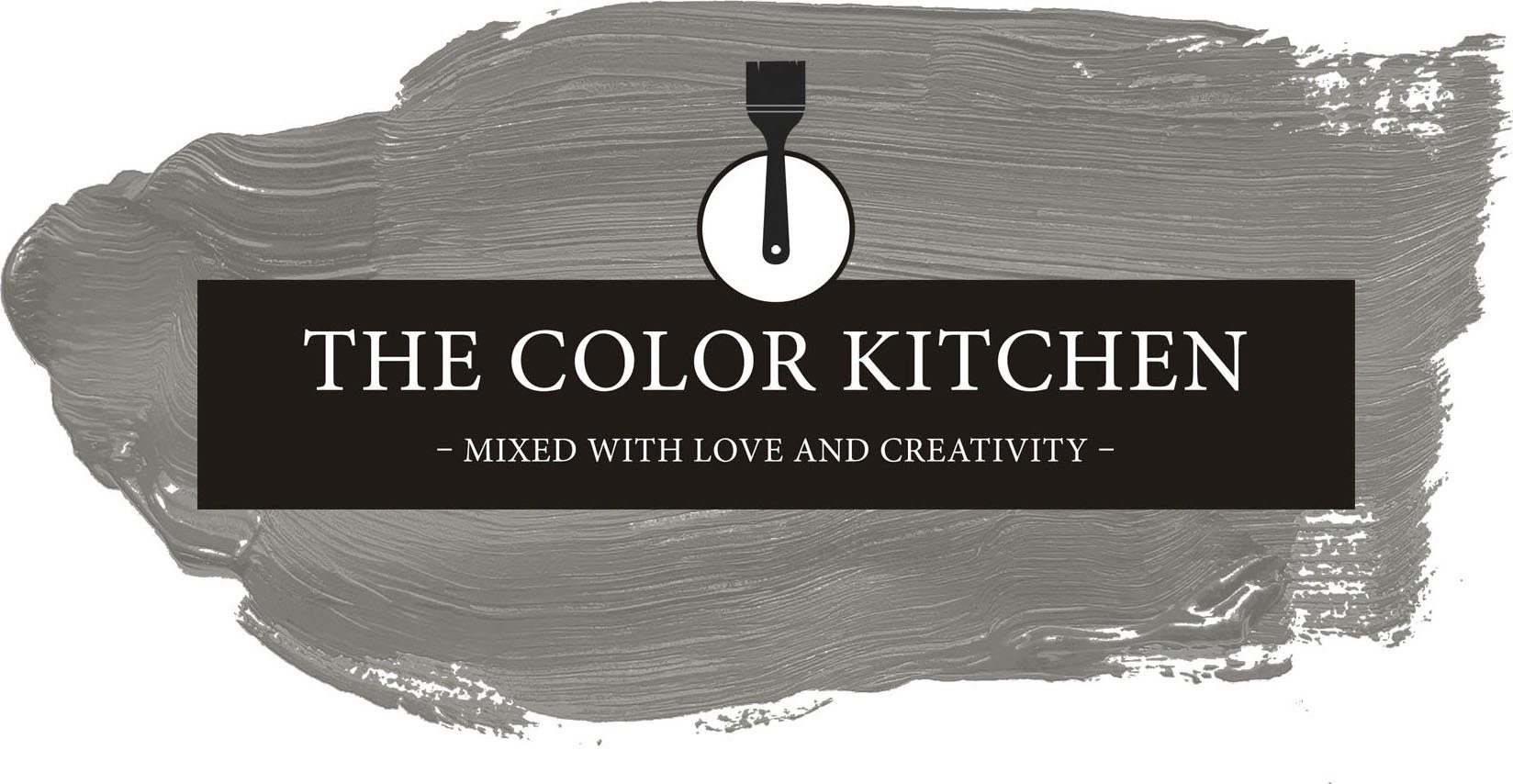 A.S. Création Wand- und Deckenfarbe Seidenmatt Innenfarbe THE COLOR KITCHEN, für Wohnzimmer Schlafzimmer Flur Küche, versch. Grautöne