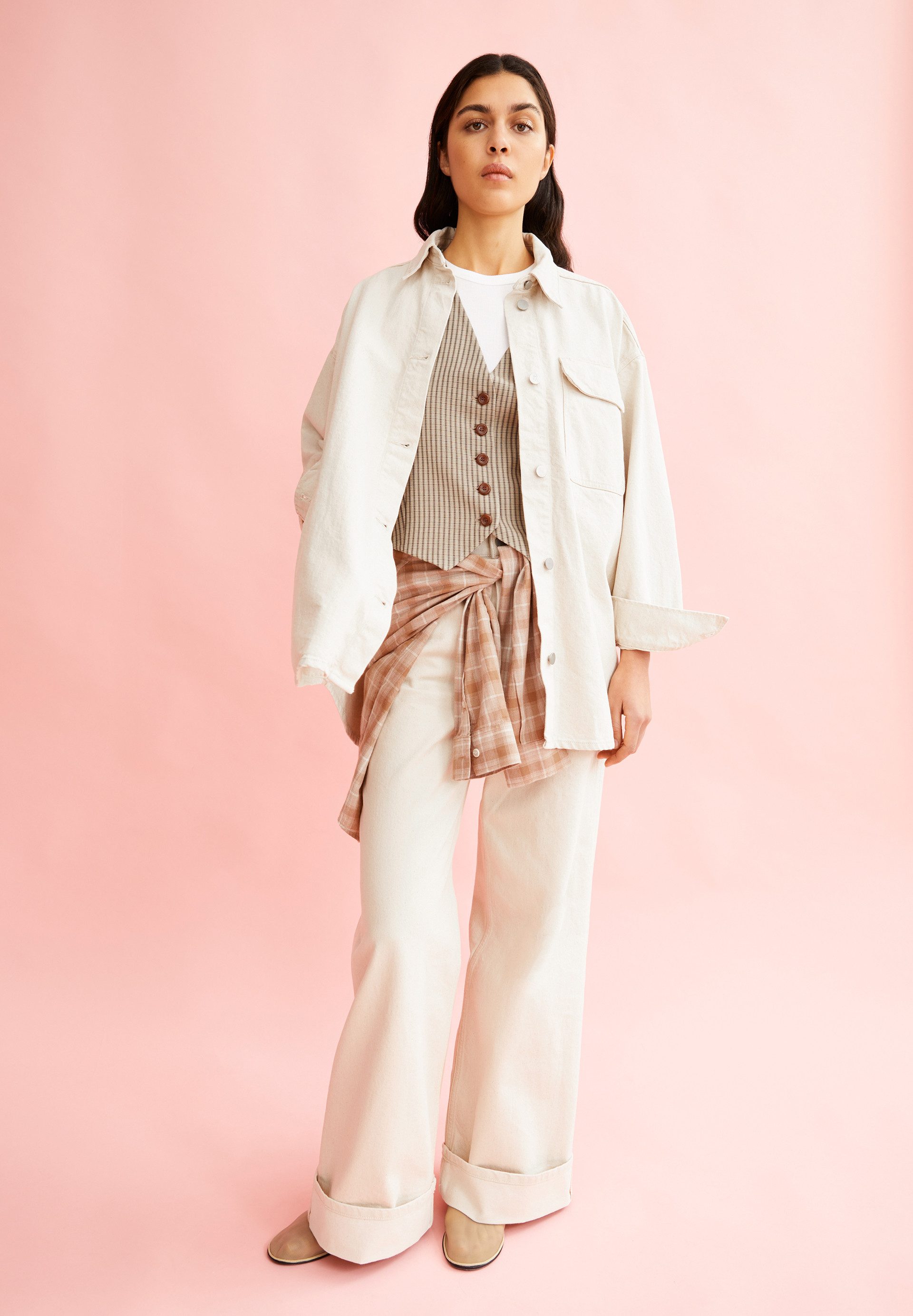 Armedangels Blouson TAALE Overshirt aus recycelter Baumwolle Oversized Fit