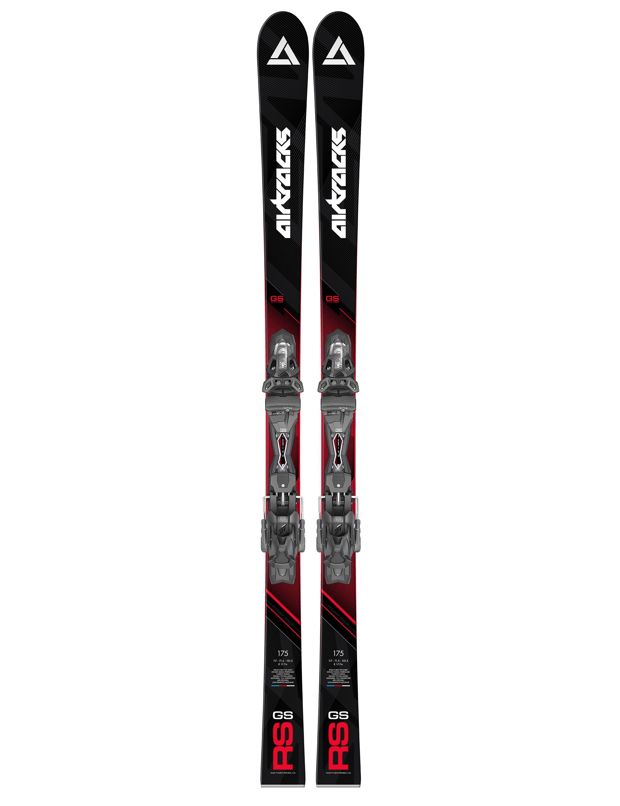 Airtracks Rennski Airtracks Master Pro RS GS Riesenslalom Ski mit Bindung Tyrolia PRW 12, Ski Längen 175cm, 185cm - Modell 2025