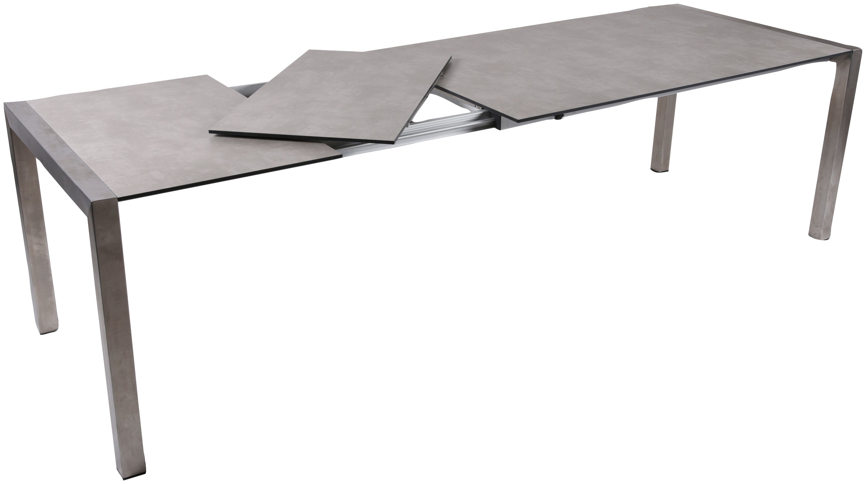 Garden Pleasure Gartentisch SIENNA, ausziehbarer Tisch, BxLxH: 92x160-267x75 cm