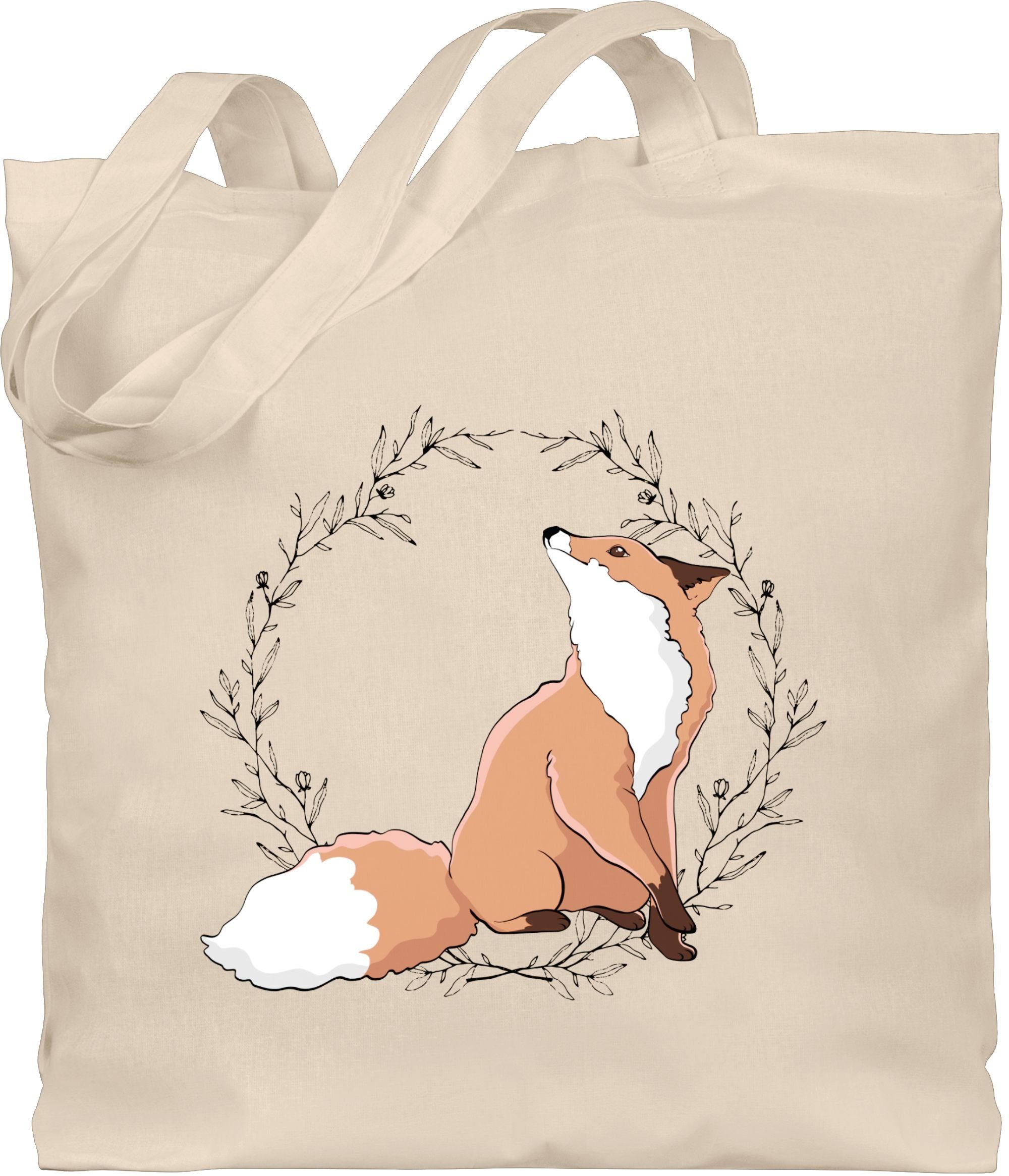 Shirtracer Umhängetasche Fuchs Fox Gechenk, Tiere Zubehör