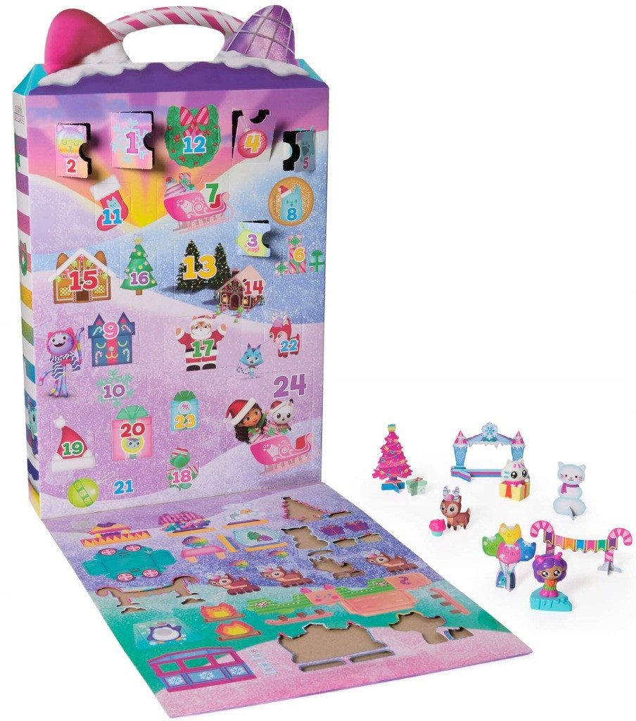 Gabby's Dollhouse Adventskalender Gabby’s Dollhouse Adventskalender – 25 Überraschungen & Figuren (1-tlg)