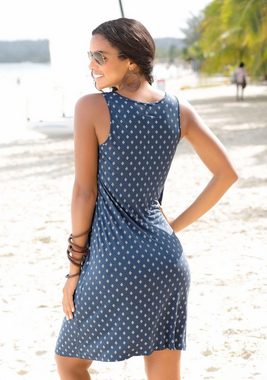 Beachtime Strandkleid mit Ornamentdruck, Minikleid, Sommerkleid