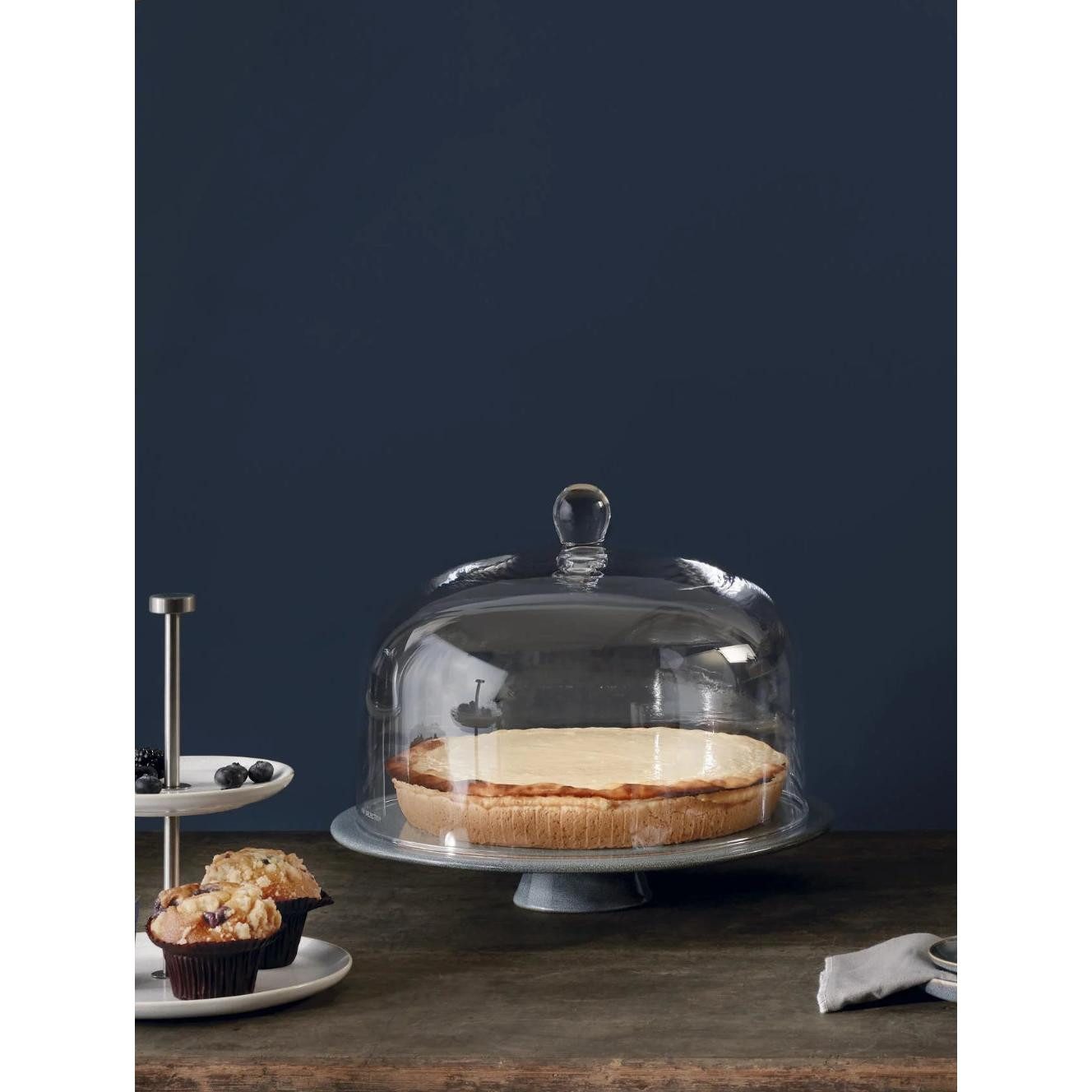 ASA SELECTION Abdeckhaube Asa Glasglocke Tortenhaube Grande Hoch Transparent (32cm)