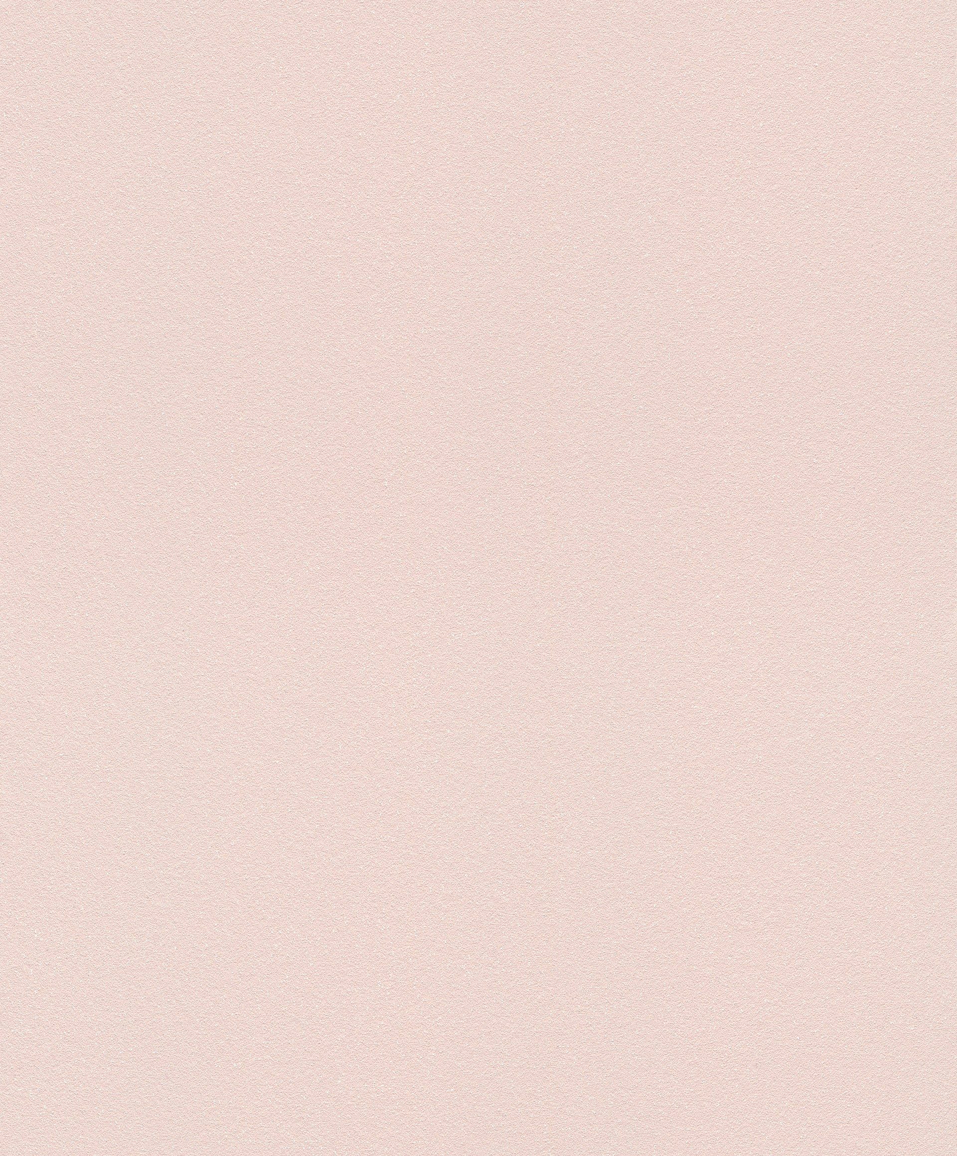 Rasch Vliestapete Tapetenwechsel mit St), II, einfarbig, (1 Unitapete rosa Glitzer feinem