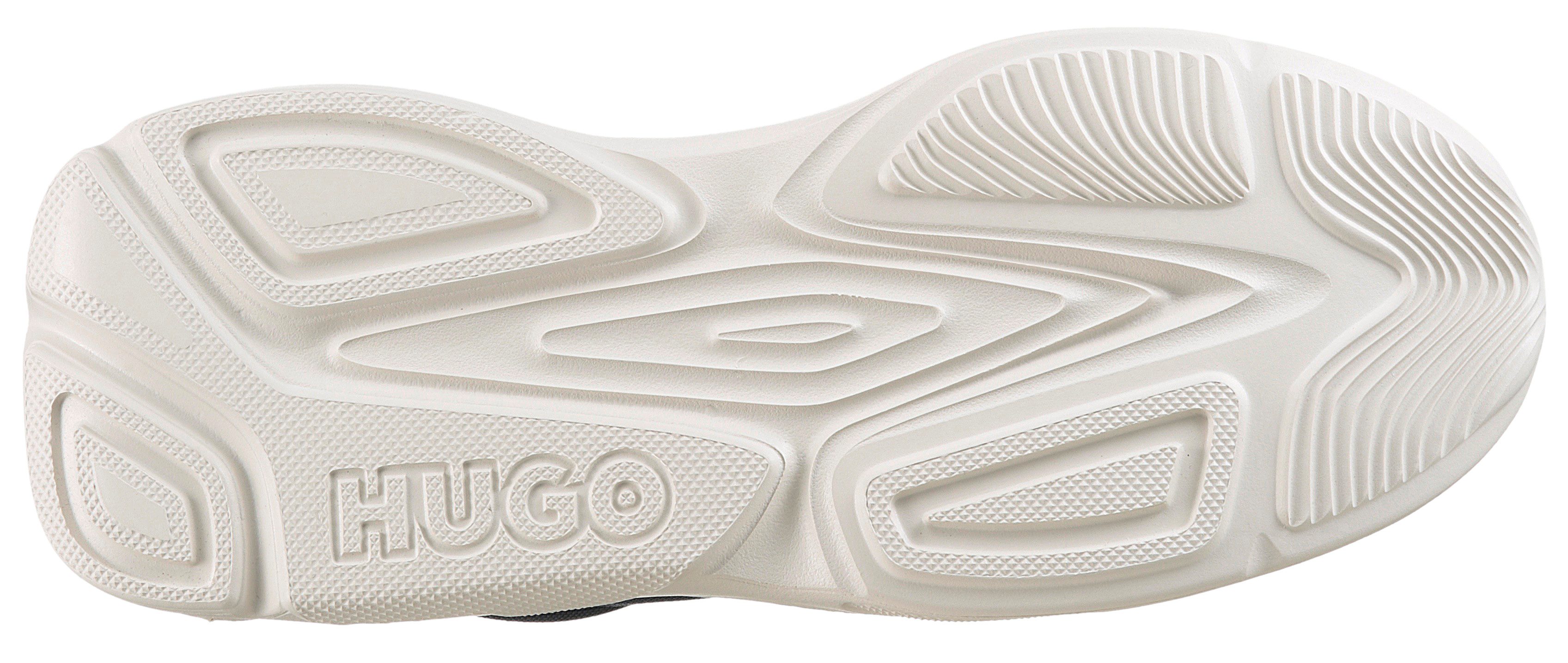 HUGO Leon Runn Sneaker, Halbschuh, Freizeitschuh, Schnürschuh, Logoschriftzug an der Ferse