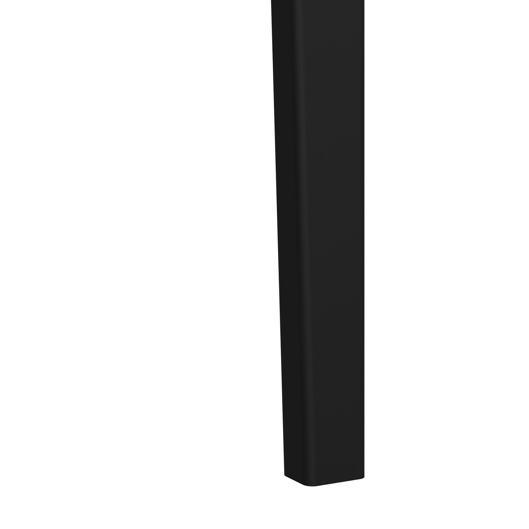 loft24 Leander, mit Schubladen aus Schreibtisch schwarz/natur Holz FSC®-zertifiziertem 2