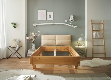 Schlafkontor Massivholzbett Tjark, wahlweise Bett mit Liegefläche in 140 oder 180 cm