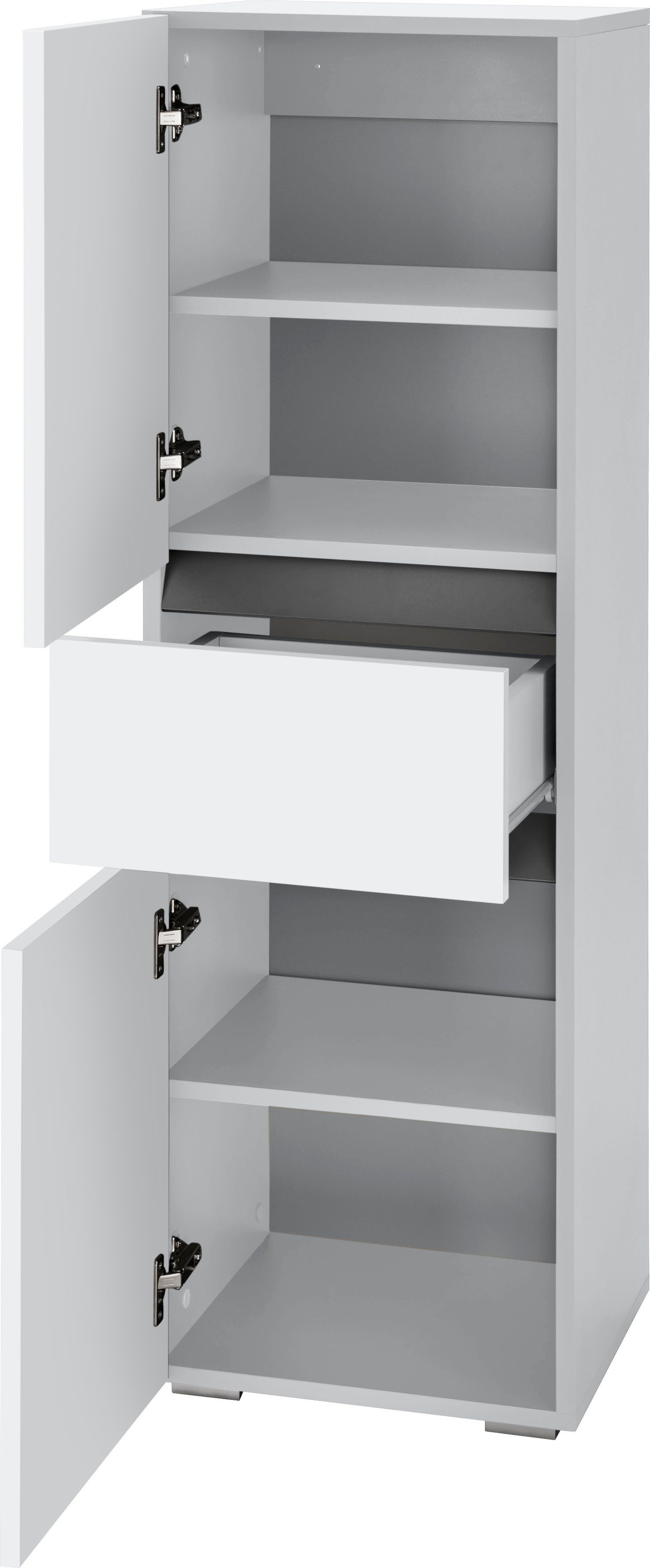 Home affaire Midischrank Wisla Höhe 130 cm, mit Türen & Schubkasten – Bild 4 von 5