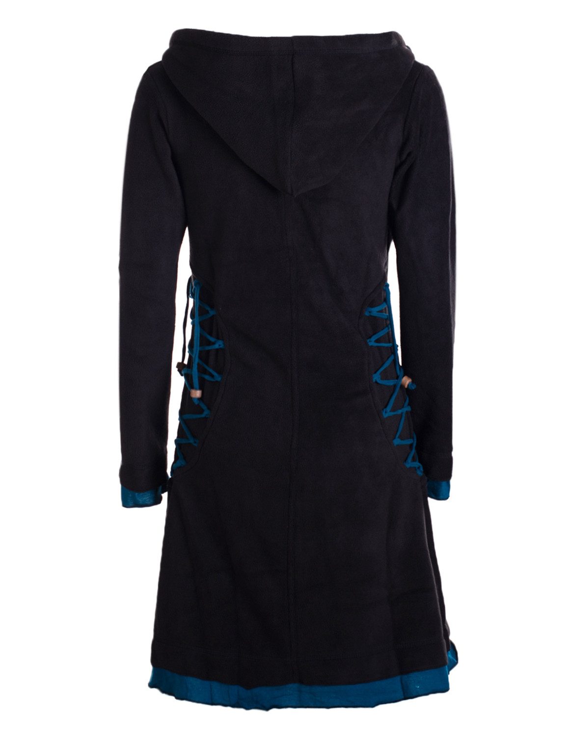 Vishes Zipfelkleid Extra warmes Damen Elfenkleid Winterkleid Sweatkleid Eco günstig online kaufen