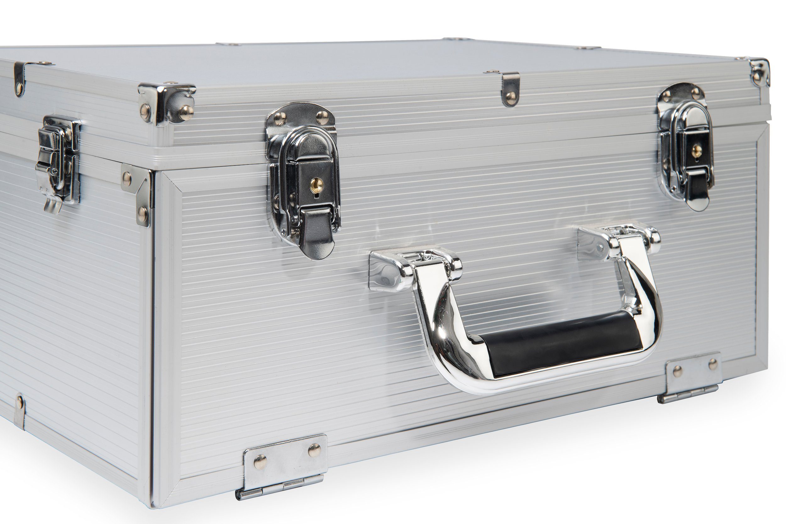 MC.Sammler Aufbewahrungsbox MC.Sammler Münztableau mit Schutzdeckel, Münzkoffer, Münzkassette, Koffer für 10 Münztableaus (ohne Münztableaus) – Bild 4 von 5