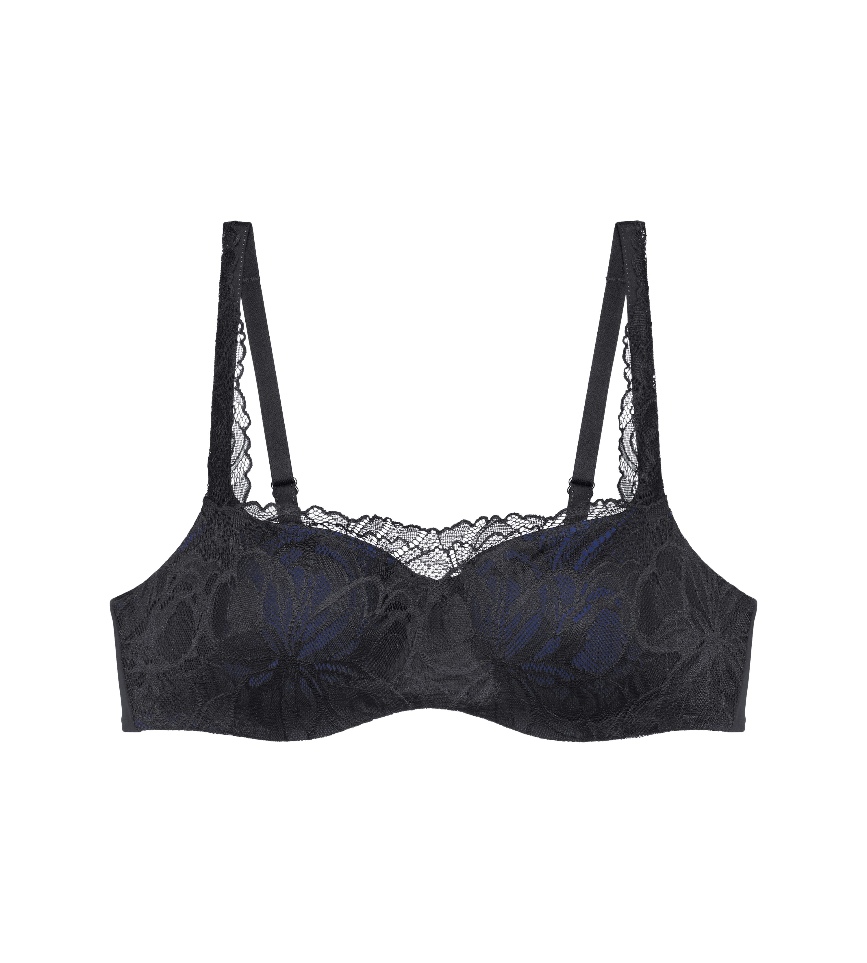Triumph Balconette-BH Body Make-Up Illusion Lace feine feminine Stretch-Spitze, Microfaser, verstellbare Träger