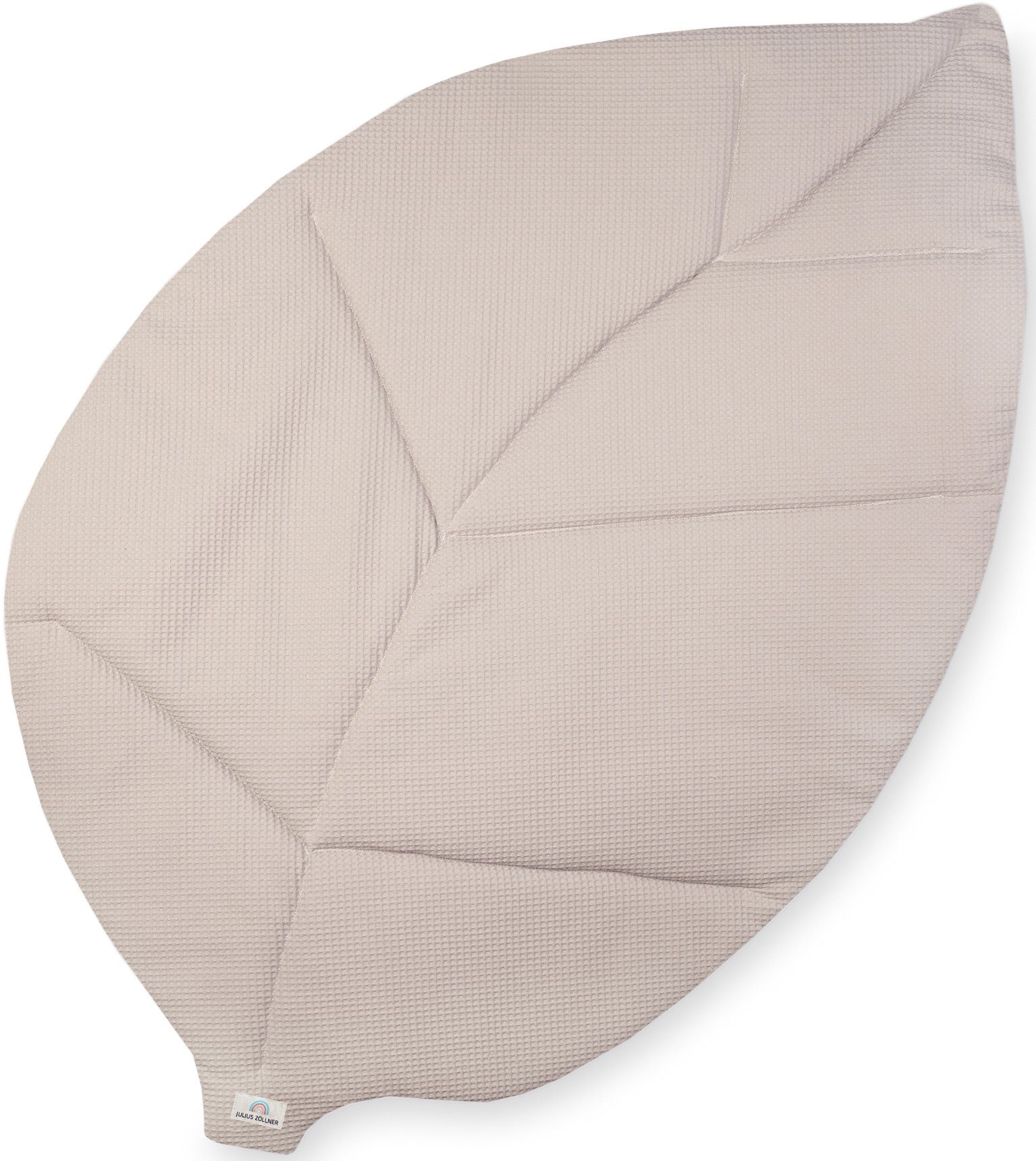 Krabbeldecke Blatt Waffelpiqué, Seashell
