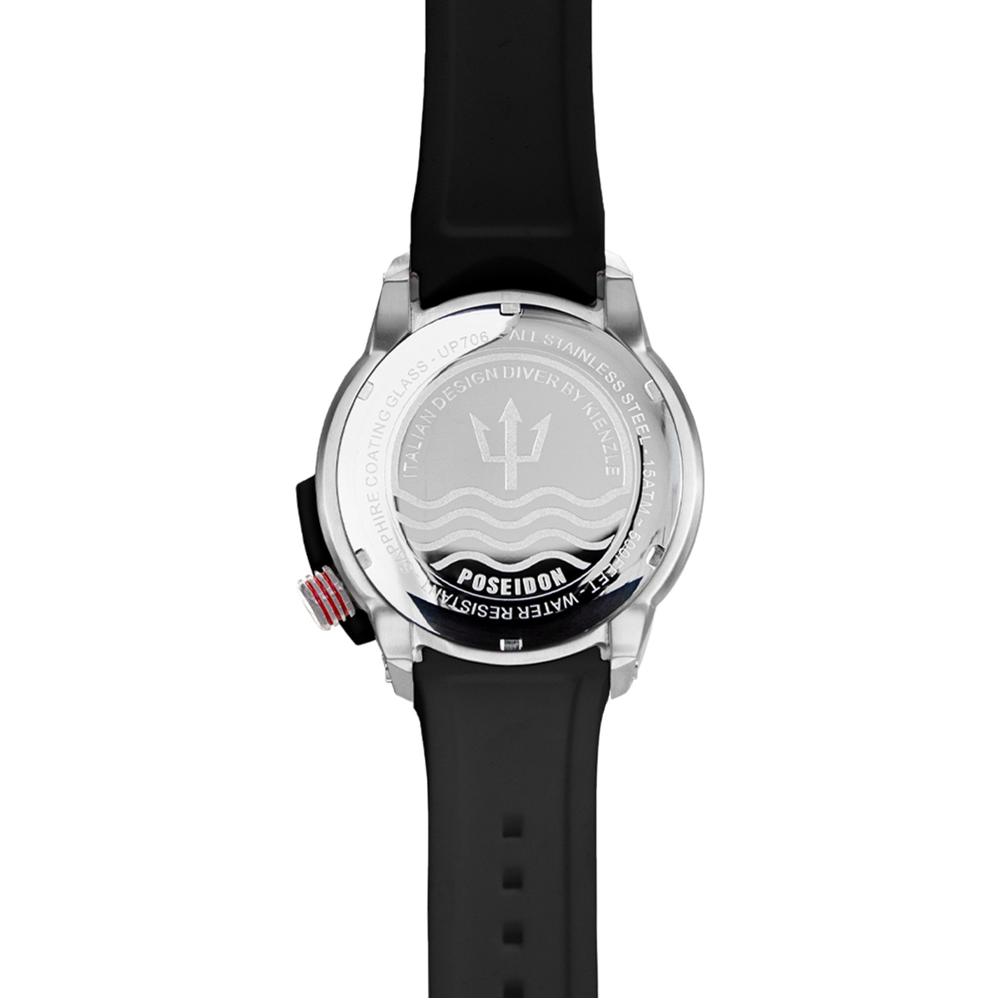 Kienzle Quarzuhr POSEIDON24 Quarz Armbanduhr Edelstahl full-lume