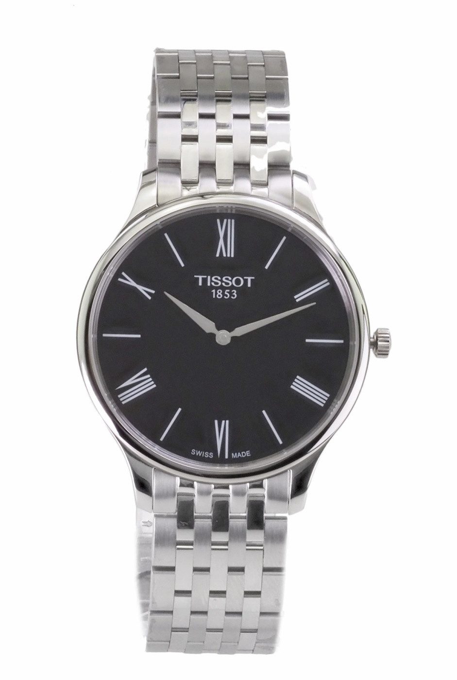 Tissot Quarzuhr Tissot Herren Quarz Uhr Tradition T0634091105800, (Weiß)