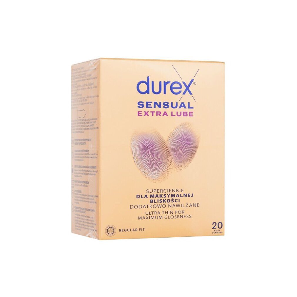 Kondome Sensual Extra Lubricated Kondome 20 Stk.