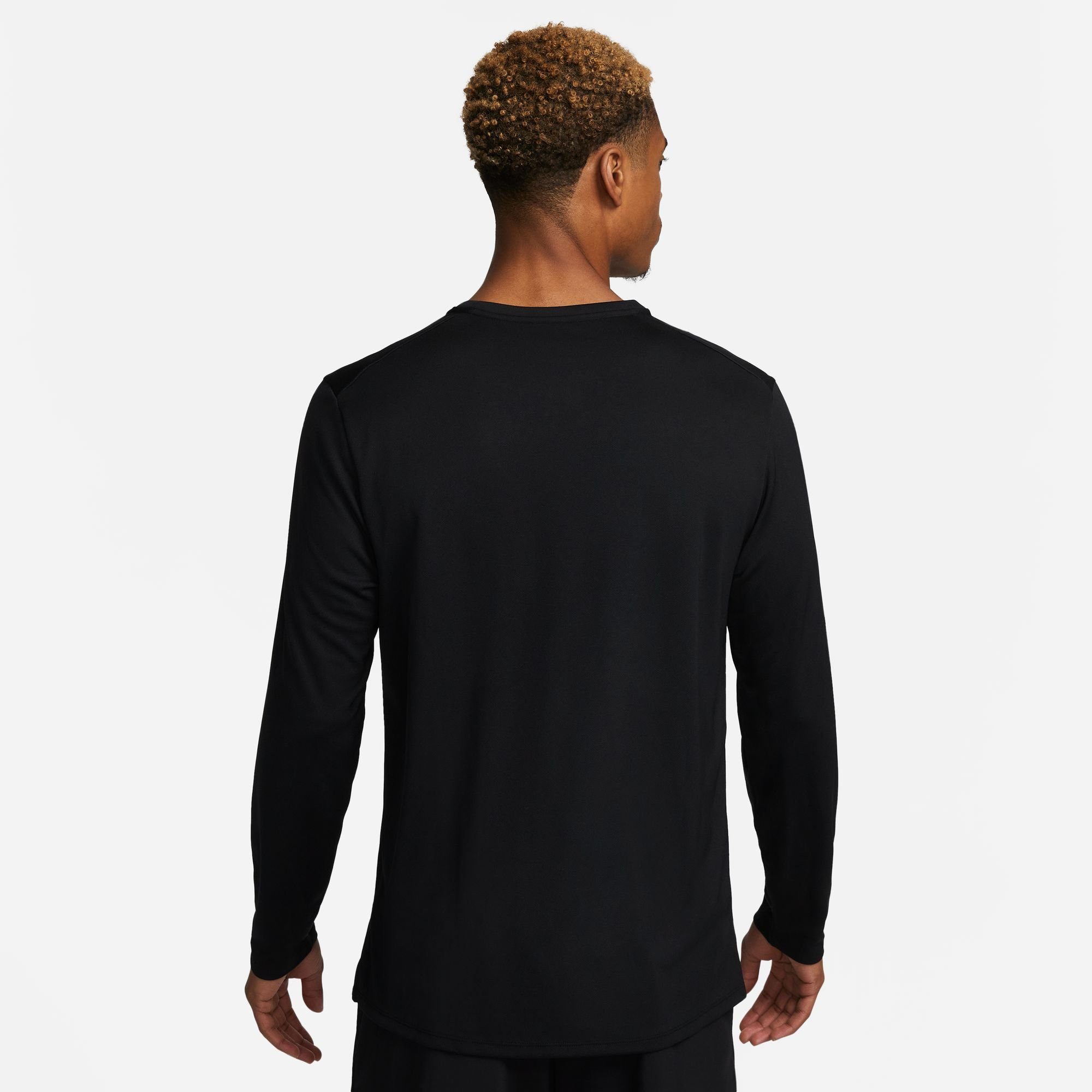 Nike Langarmshirt Nike Herren Laufoberteil Miler Dri-FIT UV Lo FB7070
