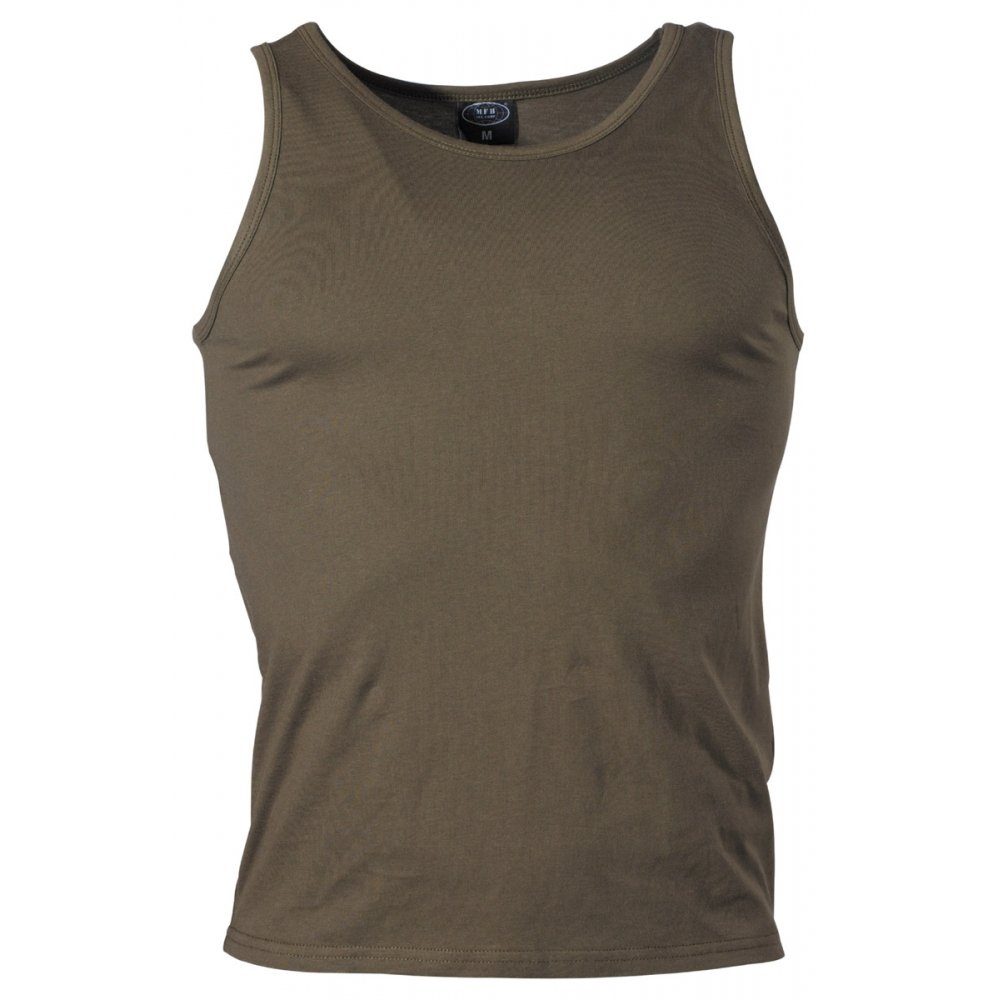 MFH Tanktop US Tank-Top, oliv, 160g/m² günstig online kaufen