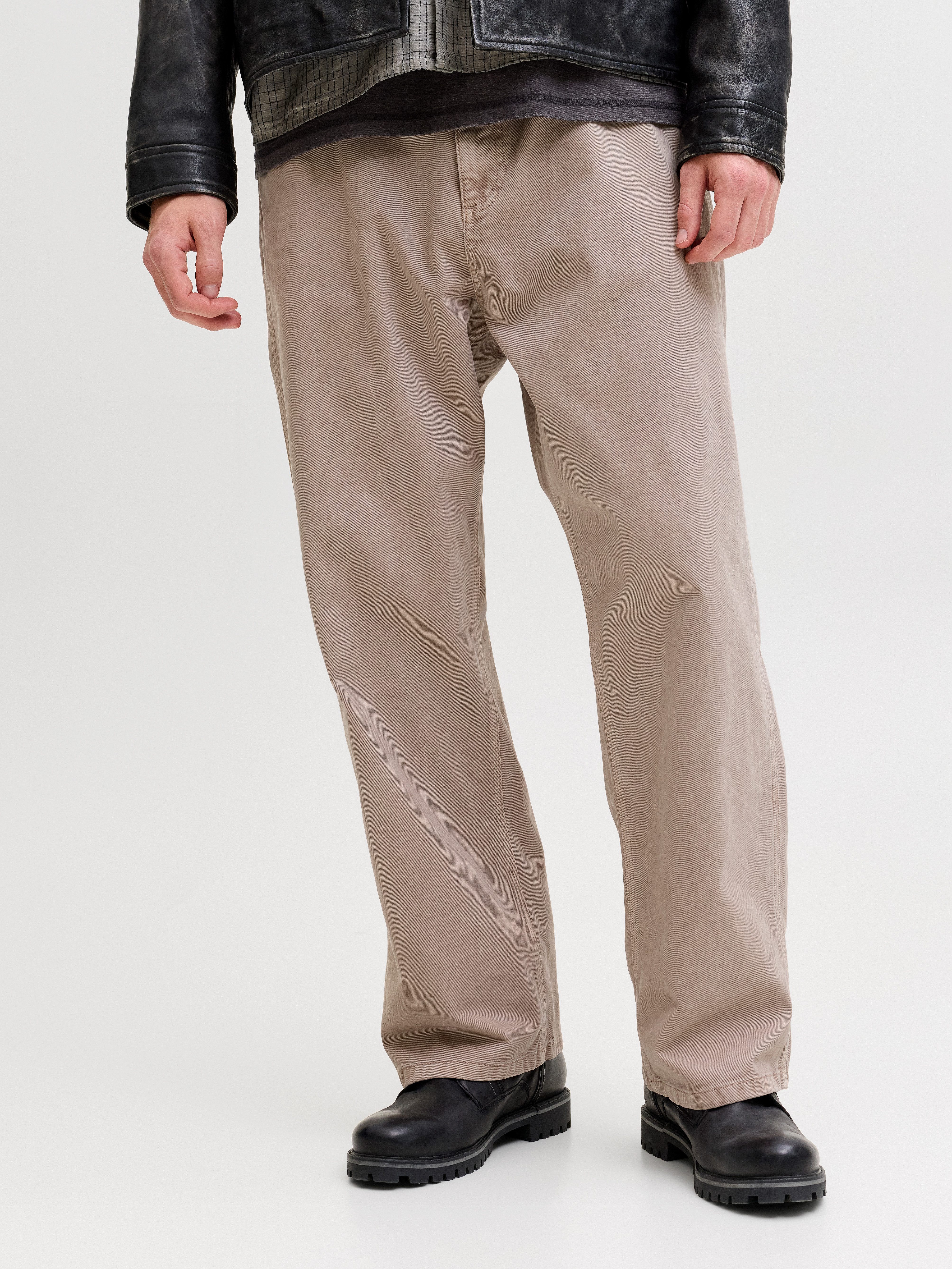Jack & Jones Chinos JPSTALEX RAYE WORKER PANTS SN mit Five-Pocket-Design