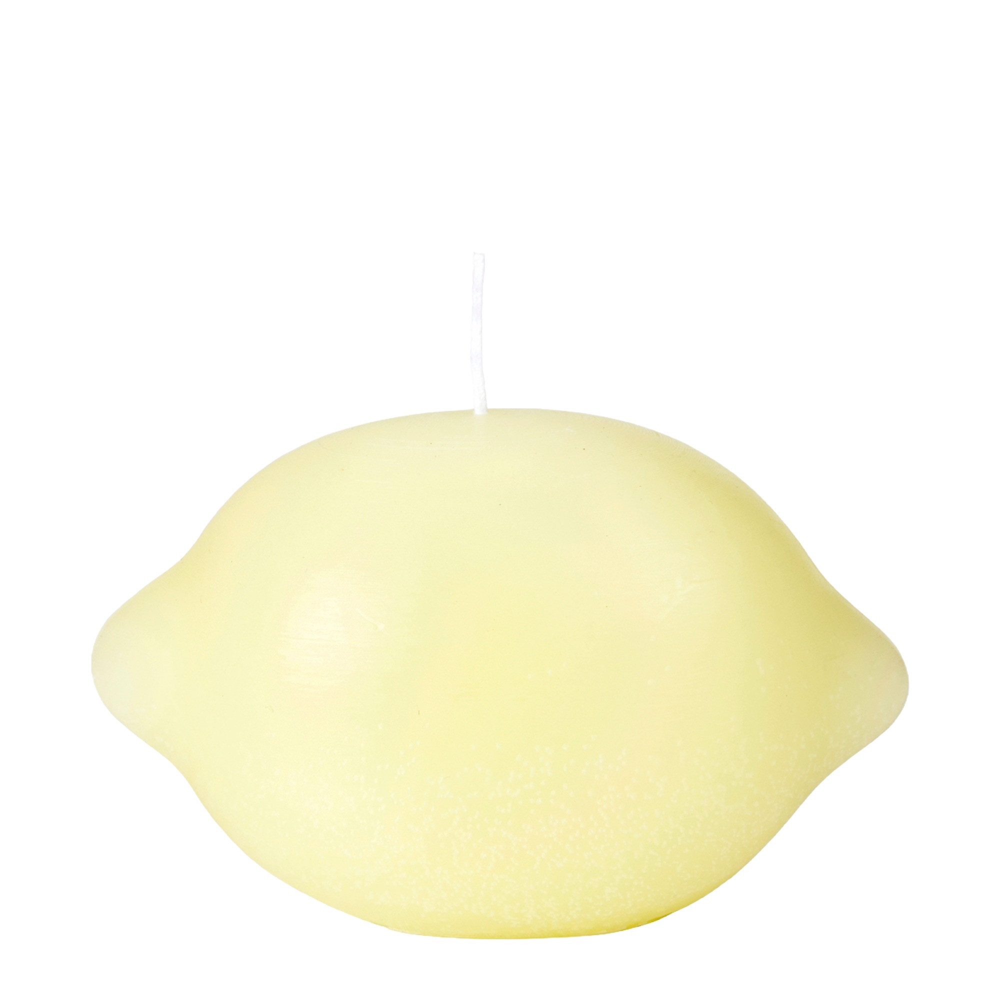 Broste Copenhagen Formkerze Broste Copenhagen Kerze Lemon Figurenlicht Yellow