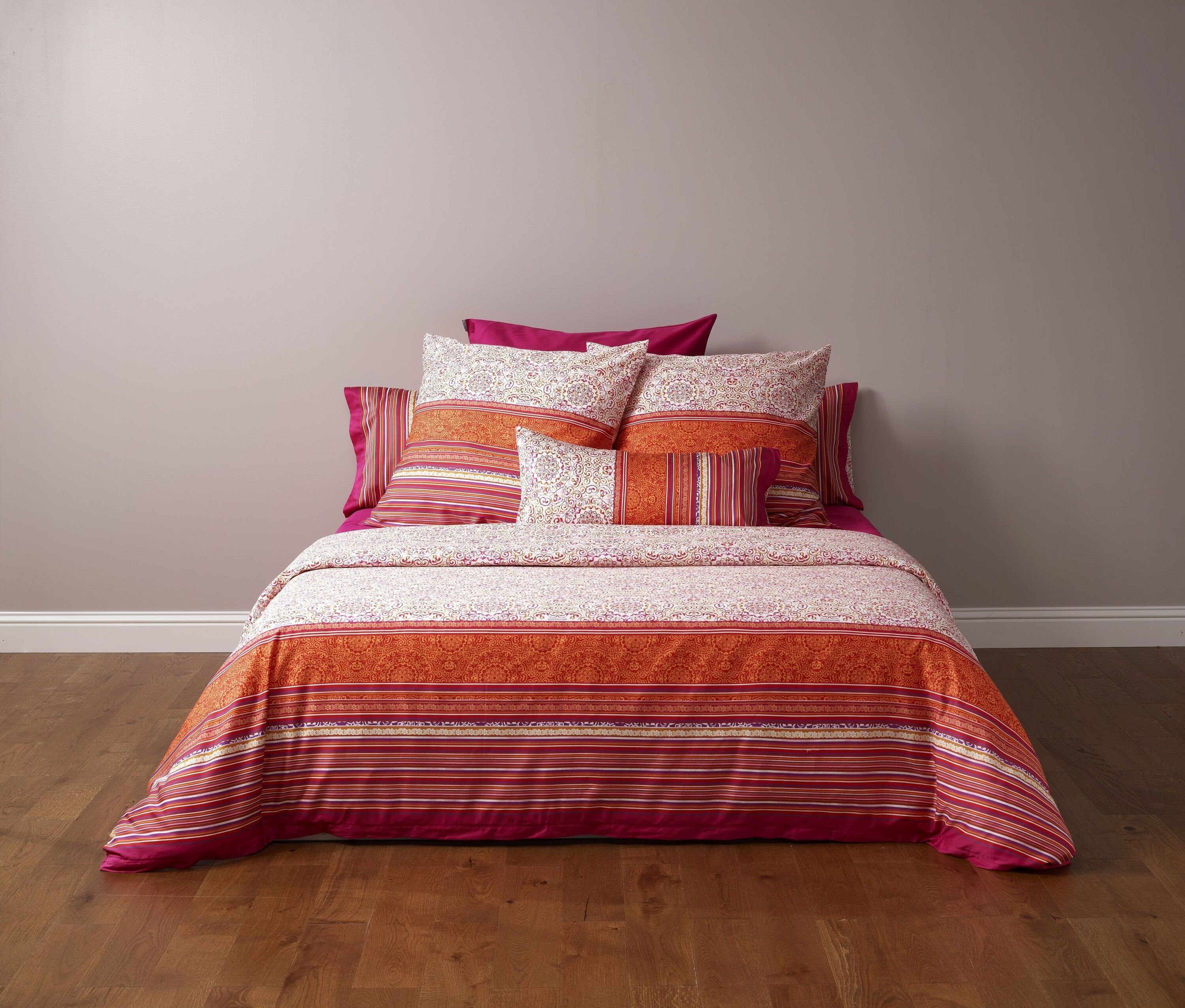 Bassetti Bettwäsche ARONA, Satin, 1 teilig, aus satinierter Baumwolle