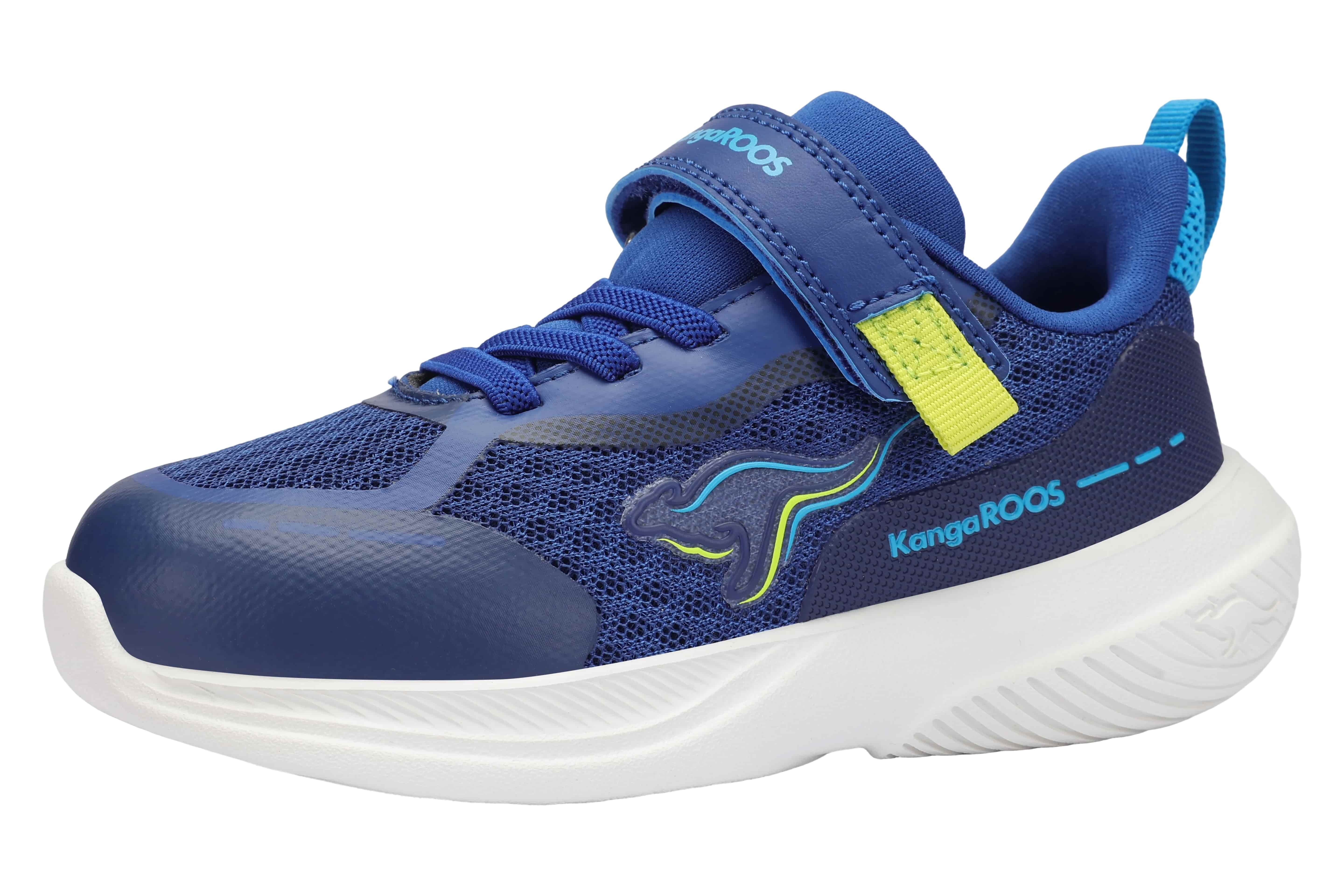 KangaROOS K-RDI PEBBLE EV Sneaker (für Babys und Kinder) mit Klettverschluss und elastischer Schnürung