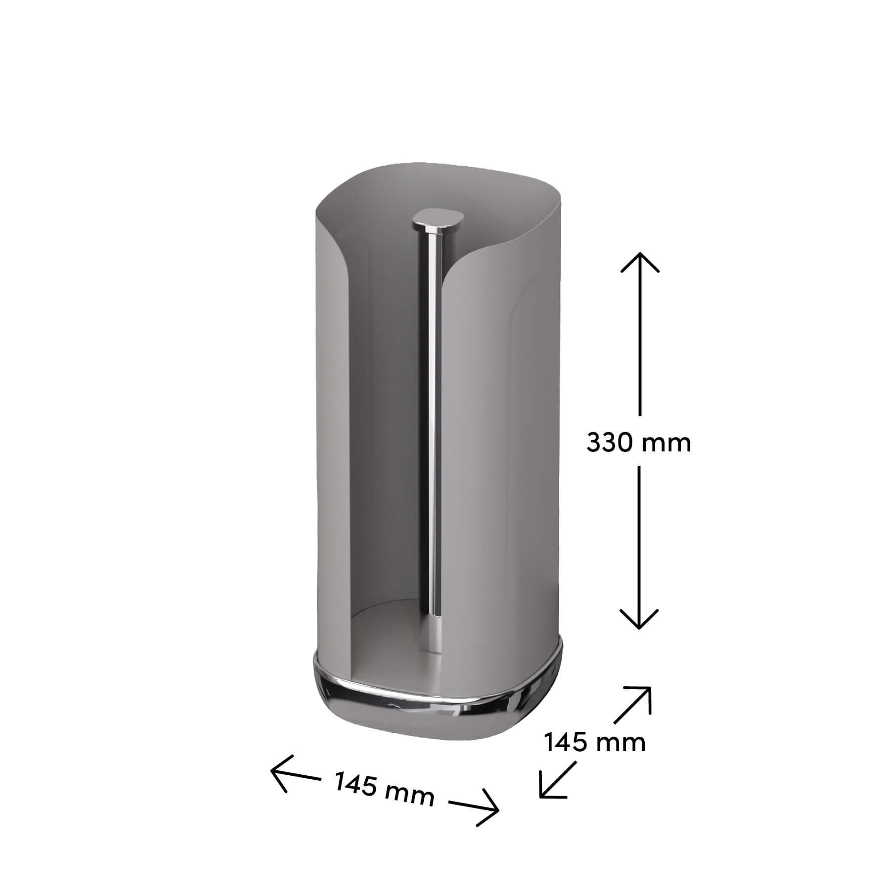 SIEGWERK Küchenrollenhalter SIEGWERK - Rollenhalter CUBO aus Metall