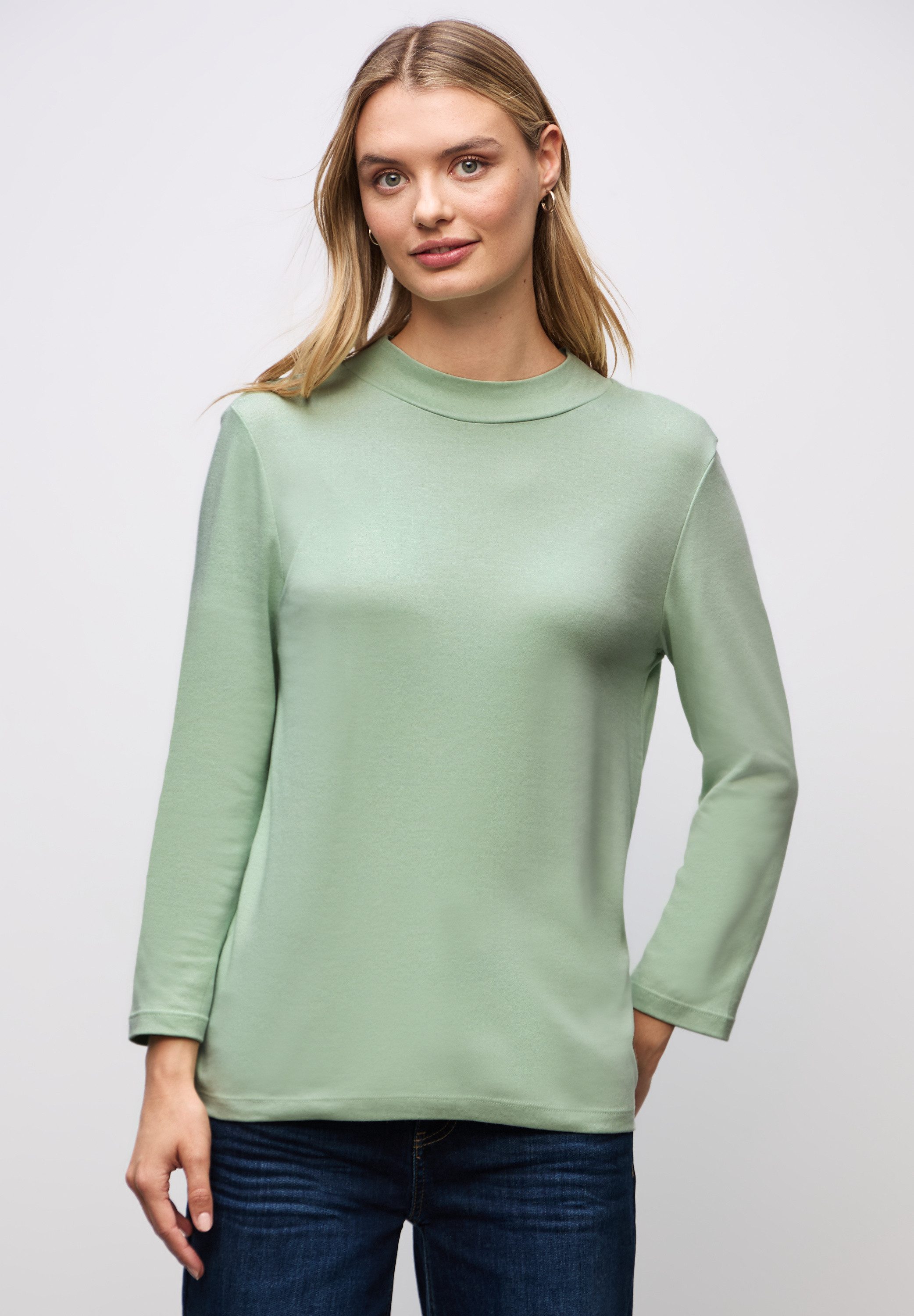 STREET ONE 3/4-Arm-Shirt mit 3/4 Ärmeln