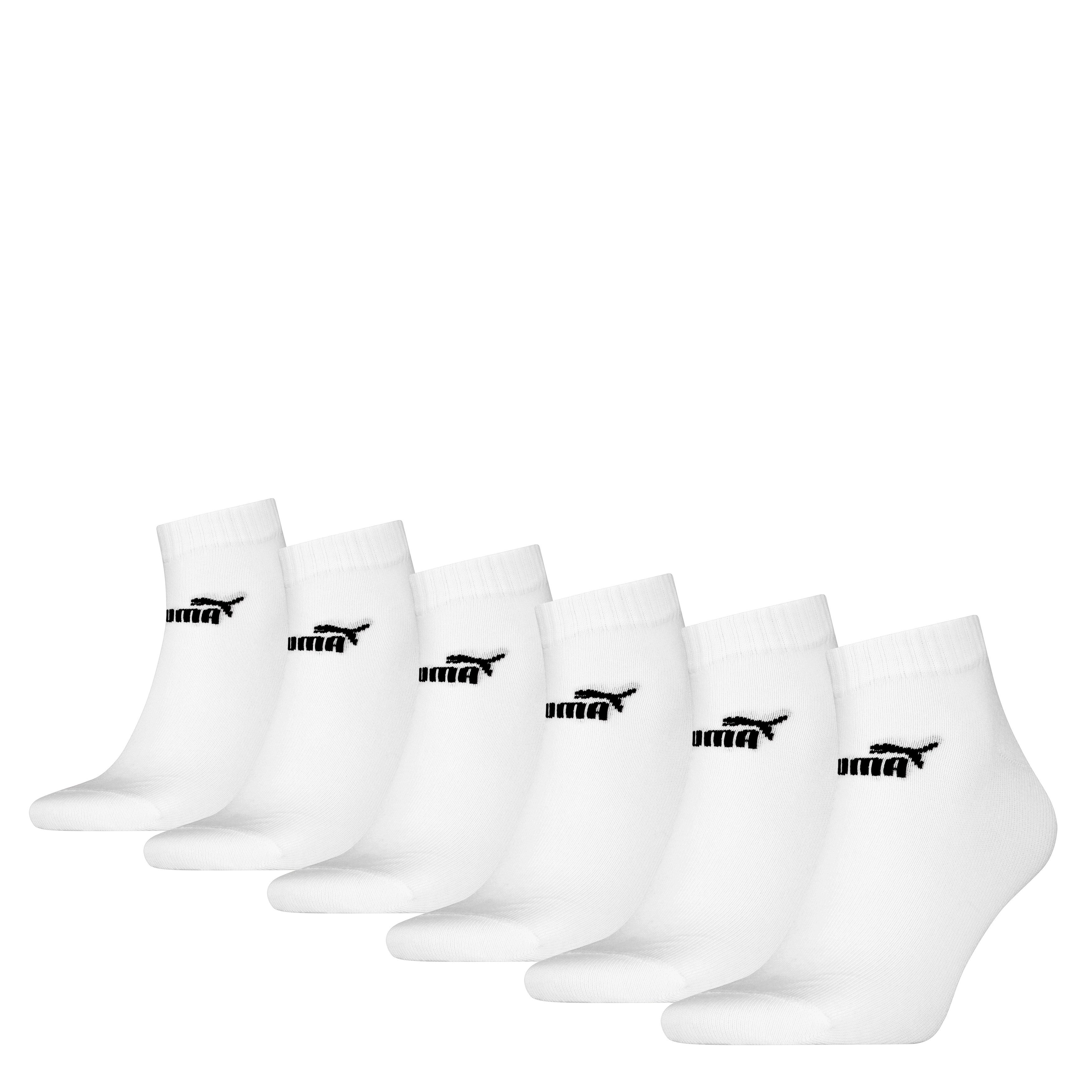 PUMA Sportsocken PUMA Unisex Elements Quarter Socken knöchelhoch 6er Pack ( günstig online kaufen