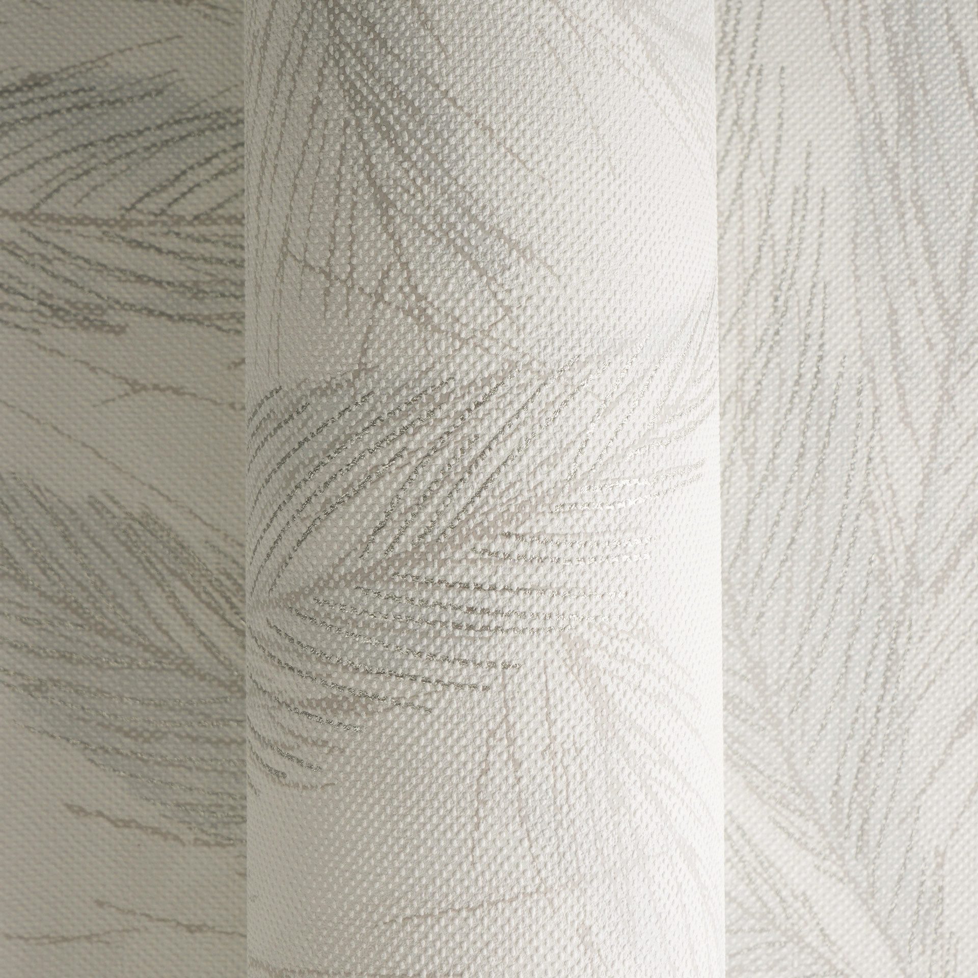 A.S. Création Vliestapete mit Blätter-Design natürliche Eleganz, strukturiert, matt, (1 St), Dekorative Vliestapete mit filigranem Blattmuster