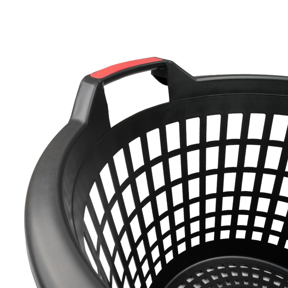 Prima-Online Drahtkorb Gartenkorb, Erntekorb, Wäschekorb, aus Kunststoff, Stapelbar, 25, 35L